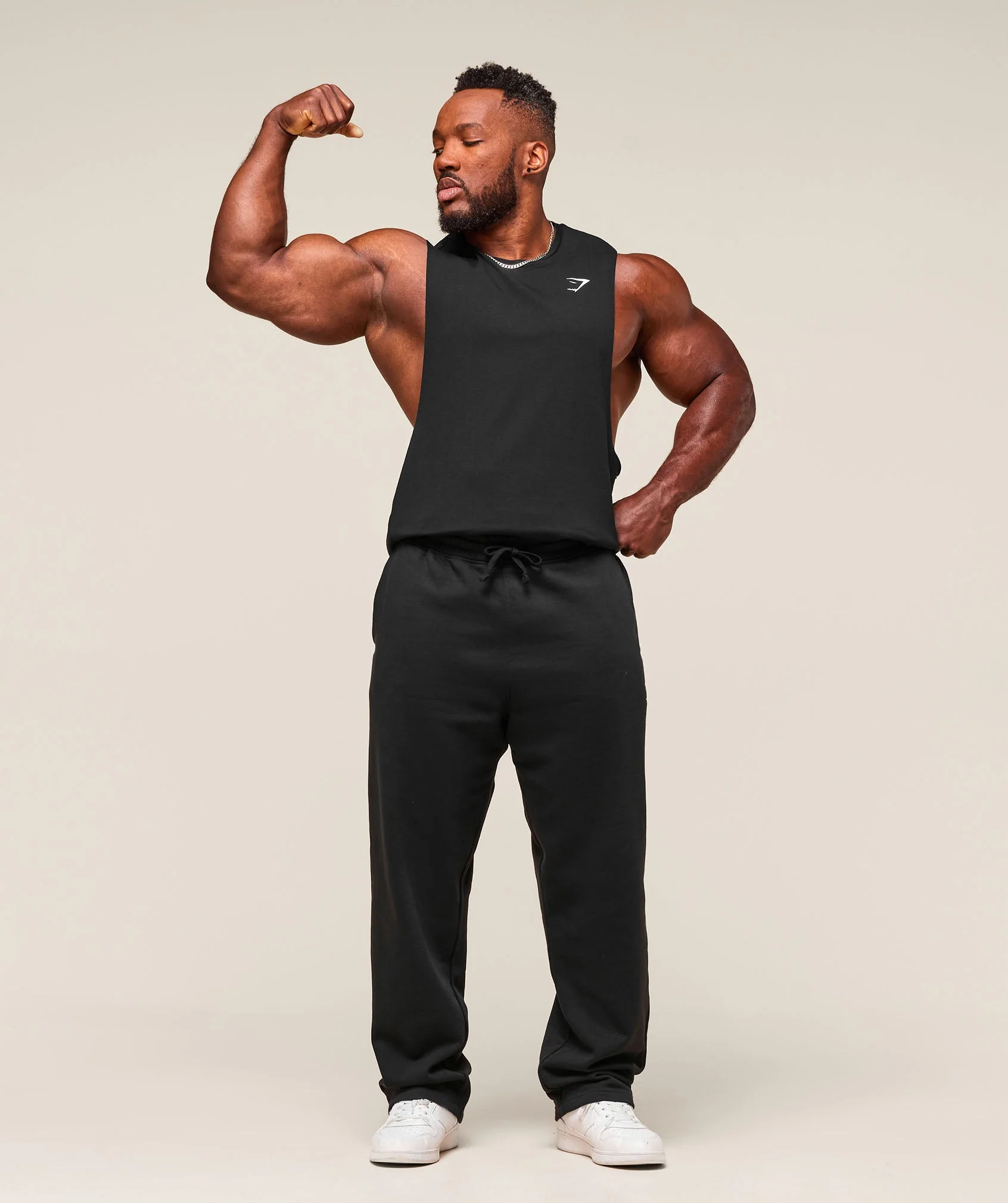 Gymshark Critical 2.0 Drop Arm Tank - Black - Image 6