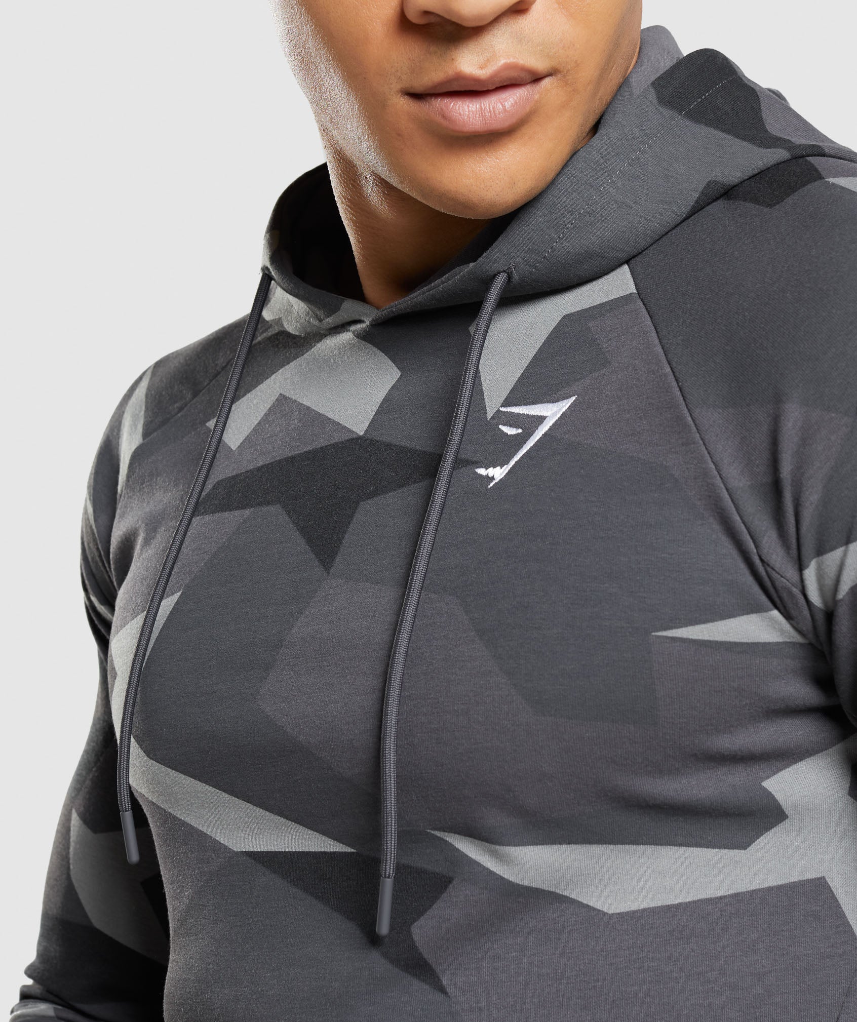 Gymshark Critical Hoodie - Black Print - Image 5