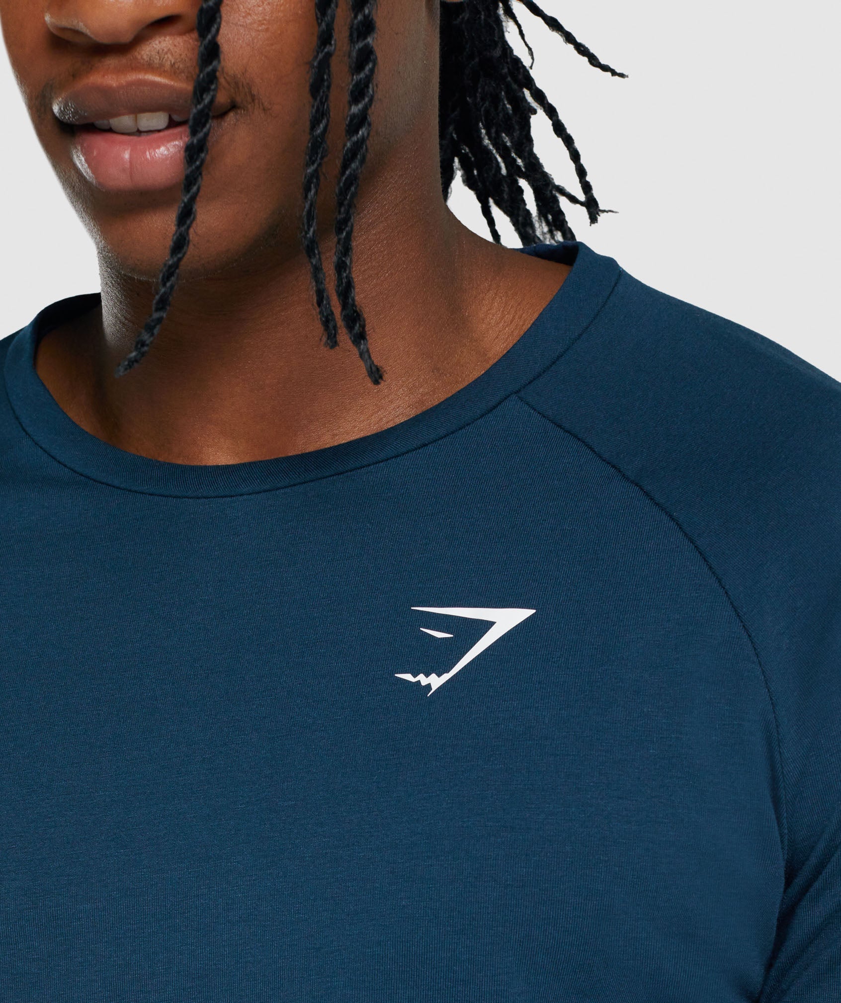 Gymshark Critical 2.0 Long Sleeve T-Shirt - Navy - Image 5