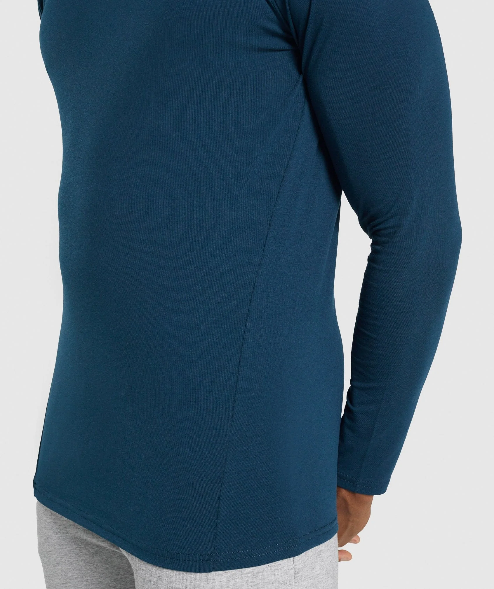 Gymshark Critical 2.0 Long Sleeve T-Shirt - Navy - Image 6