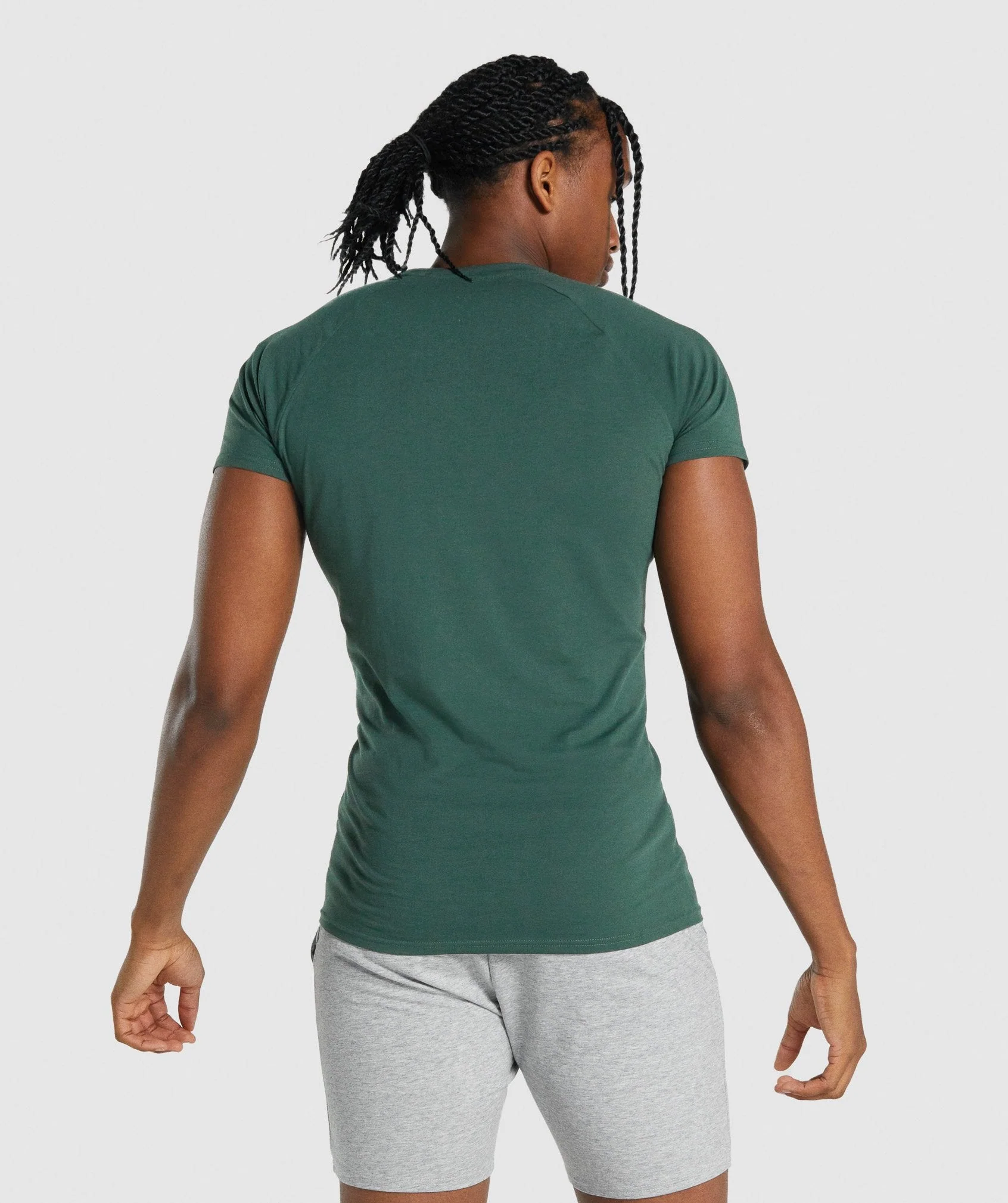 Gymshark Critical 2.0 T-Shirt - Dark Green - Image 2