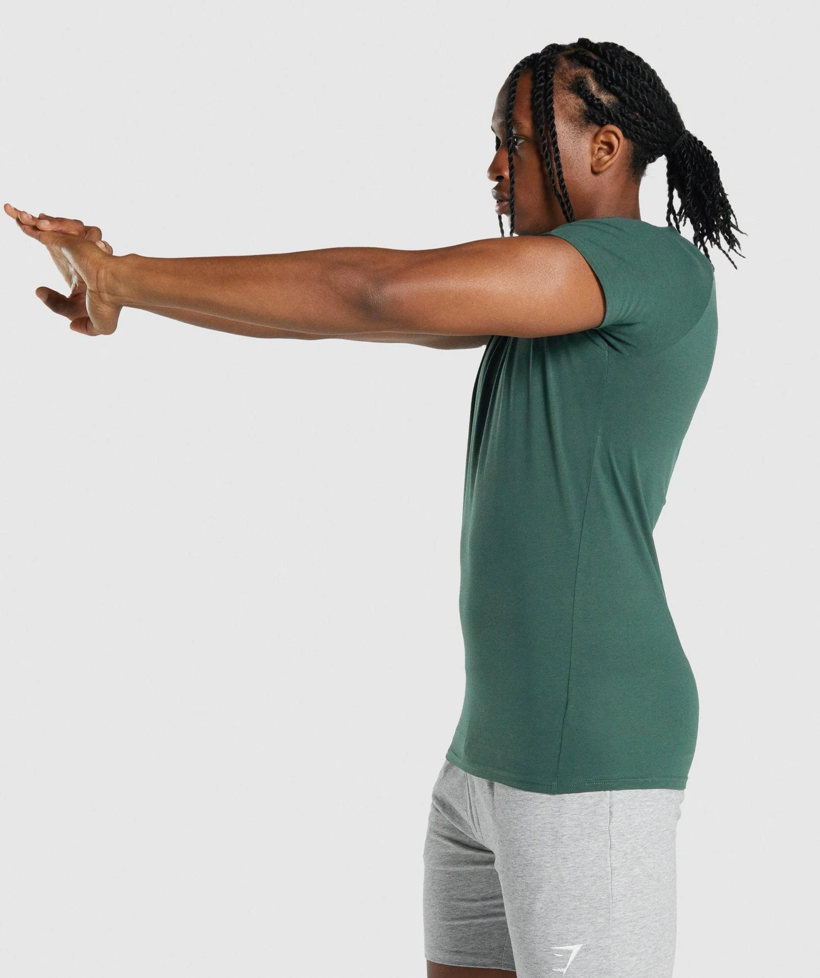 Gymshark Critical 2.0 T-Shirt - Dark Green - Image 3