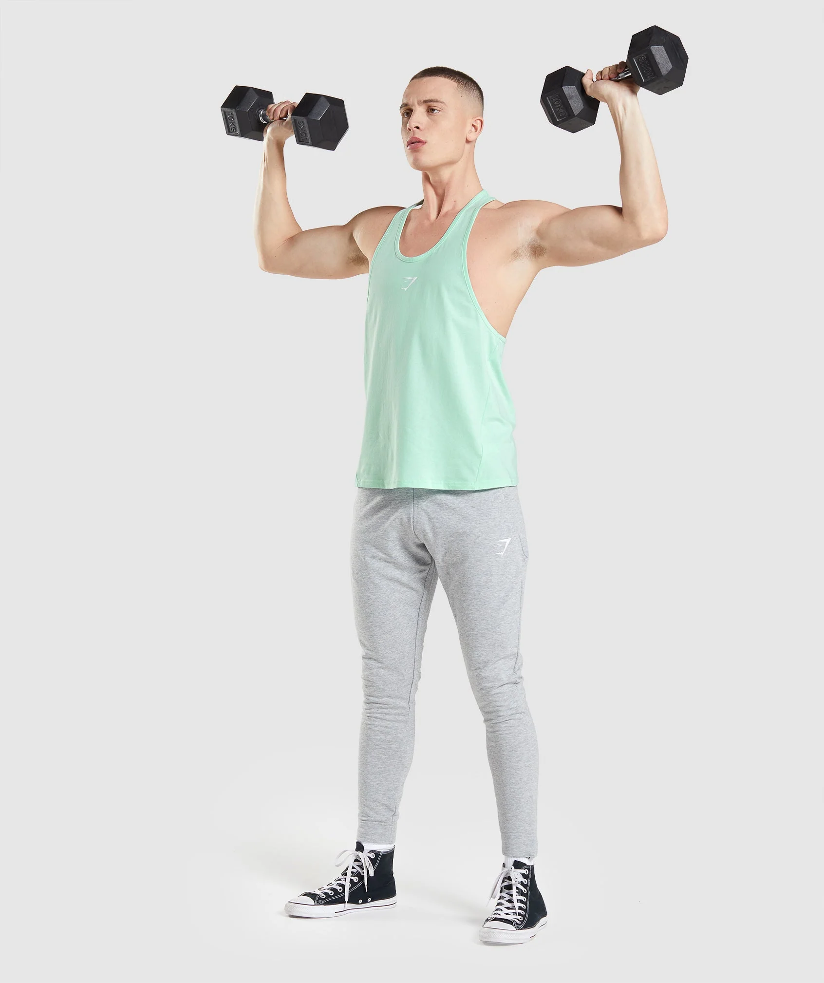 Gymshark Critical Stringer - Turbo Blue - Image 4