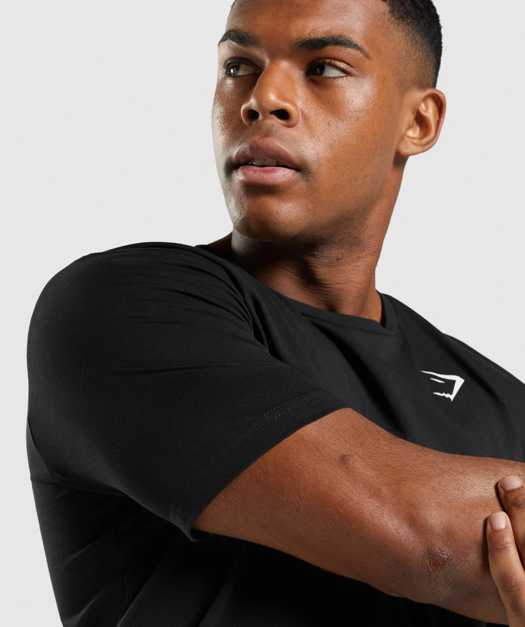 Gymshark Critical T-Shirt - Black - Image 5