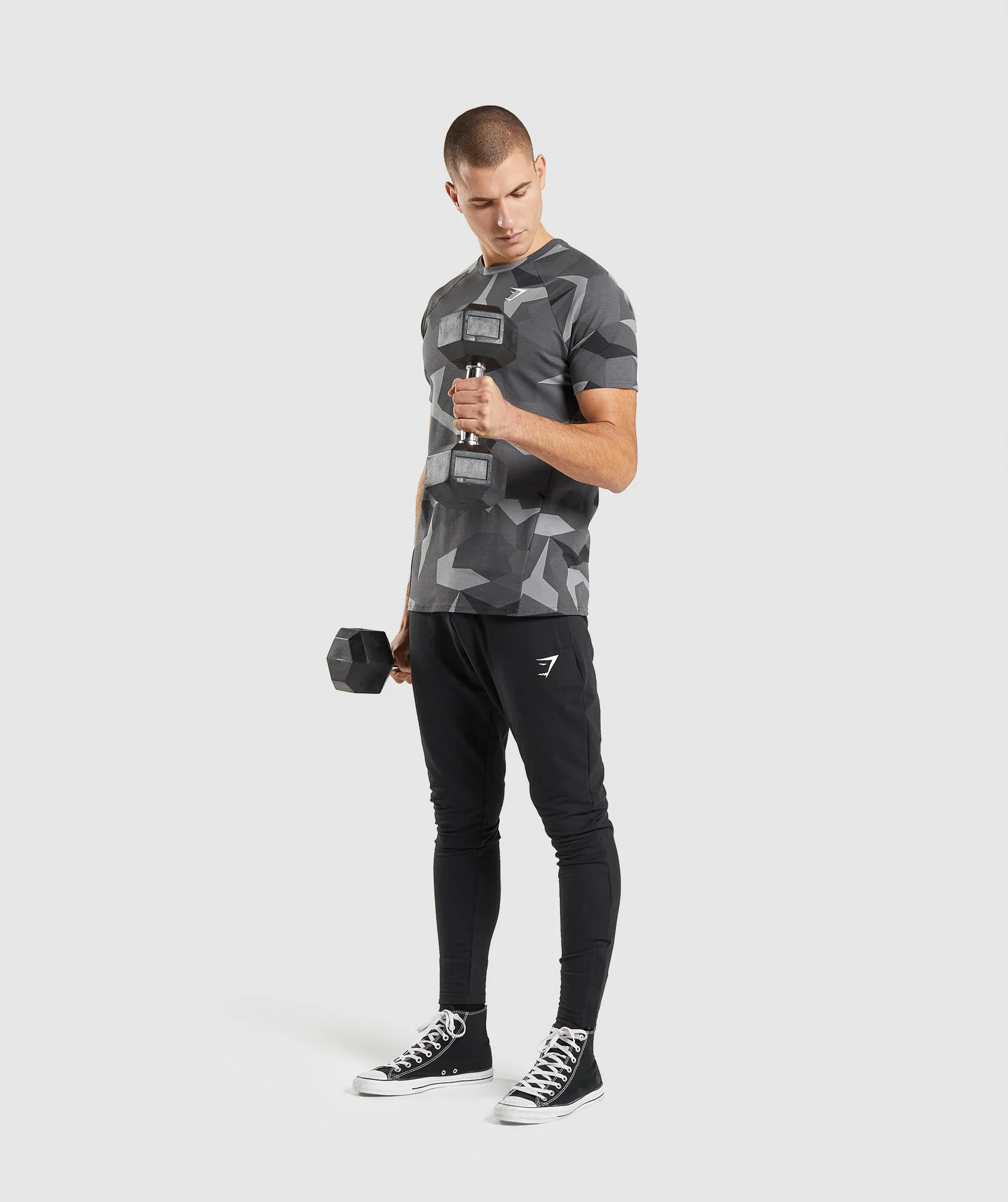 Gymshark Critical T-Shirt - Black Print - Image 4