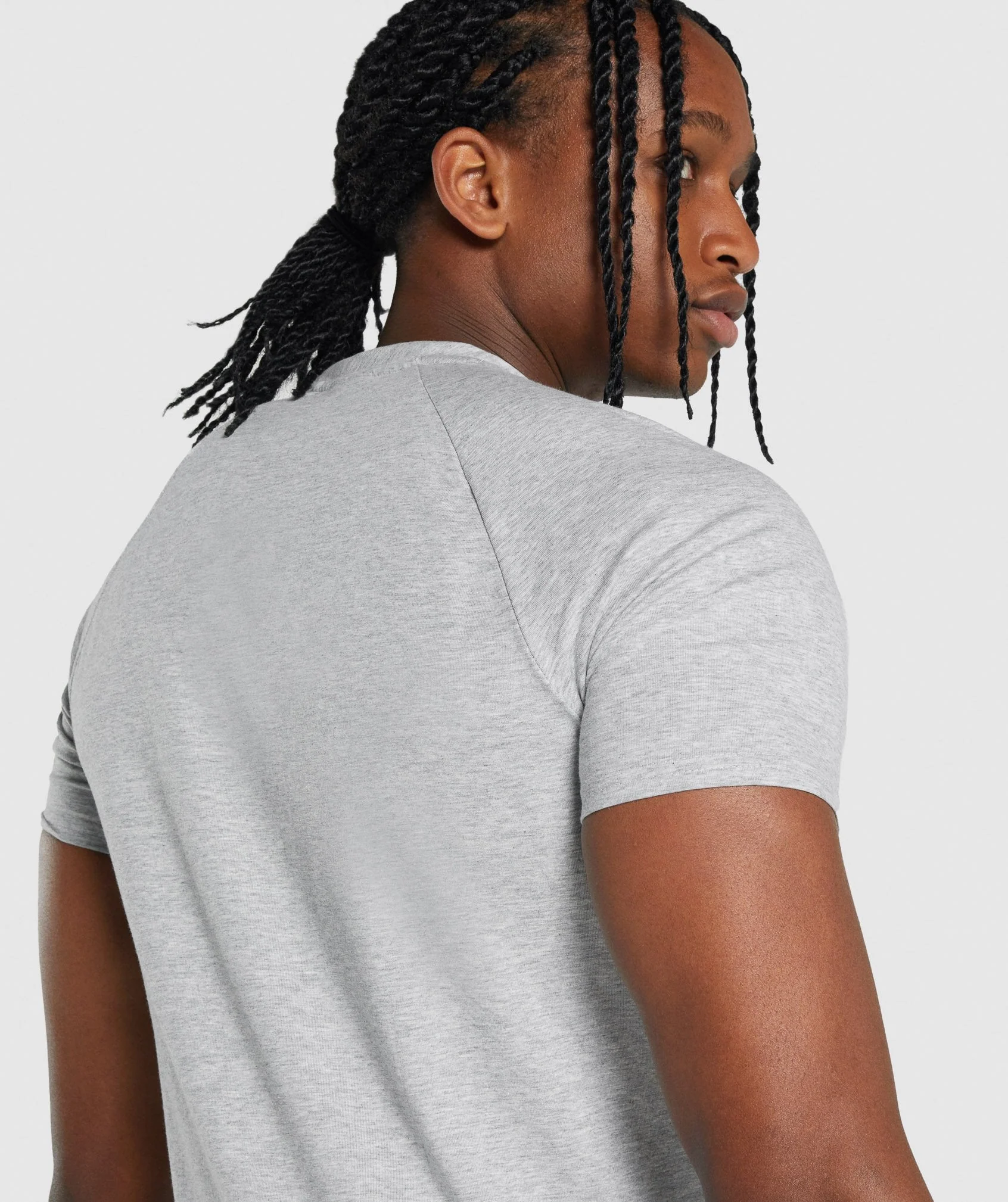 Gymshark Critical 2.0 T-Shirt - Light Grey Marl - Image 5