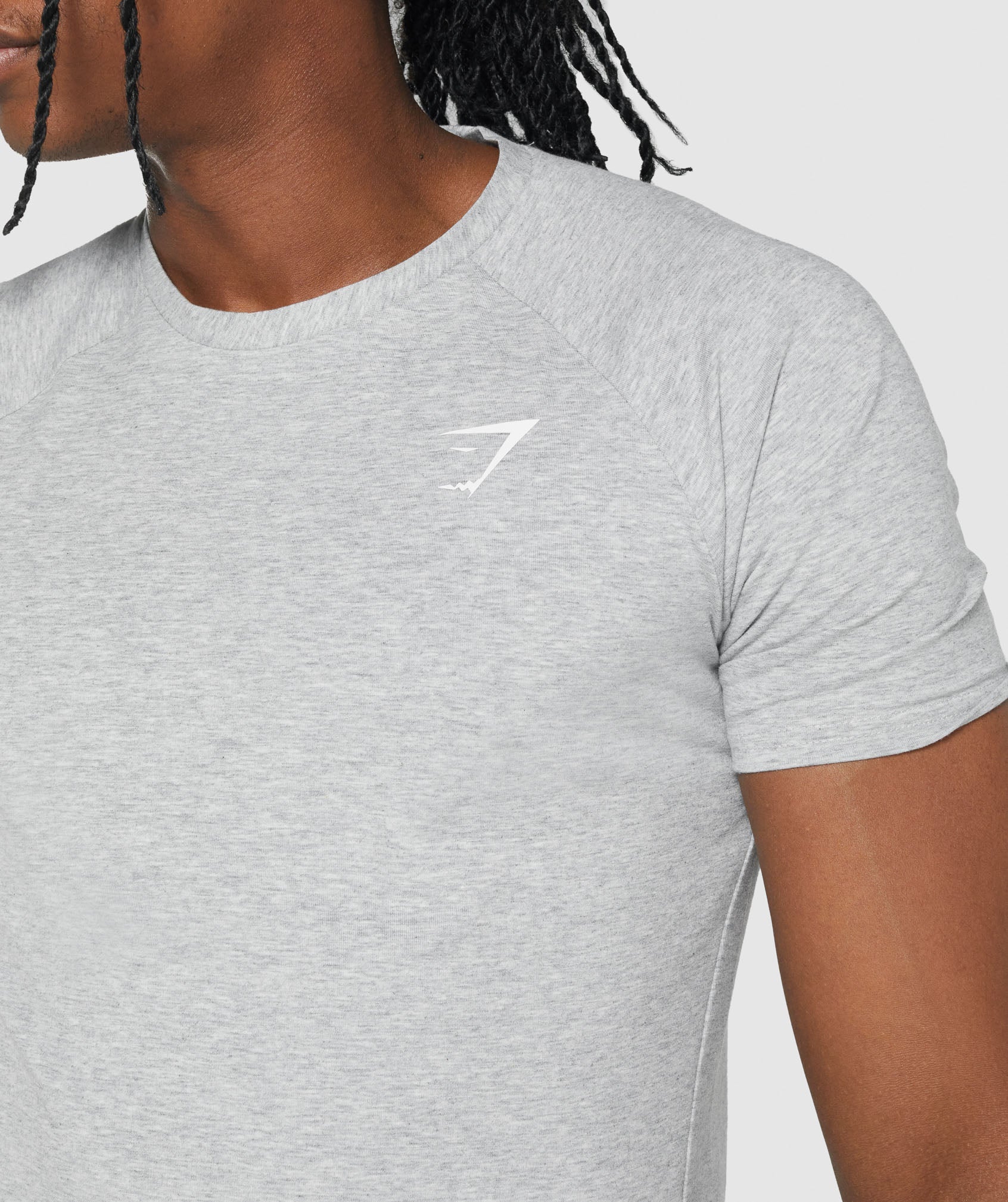 Gymshark Critical 2.0 T-Shirt - Light Grey Marl - Image 6