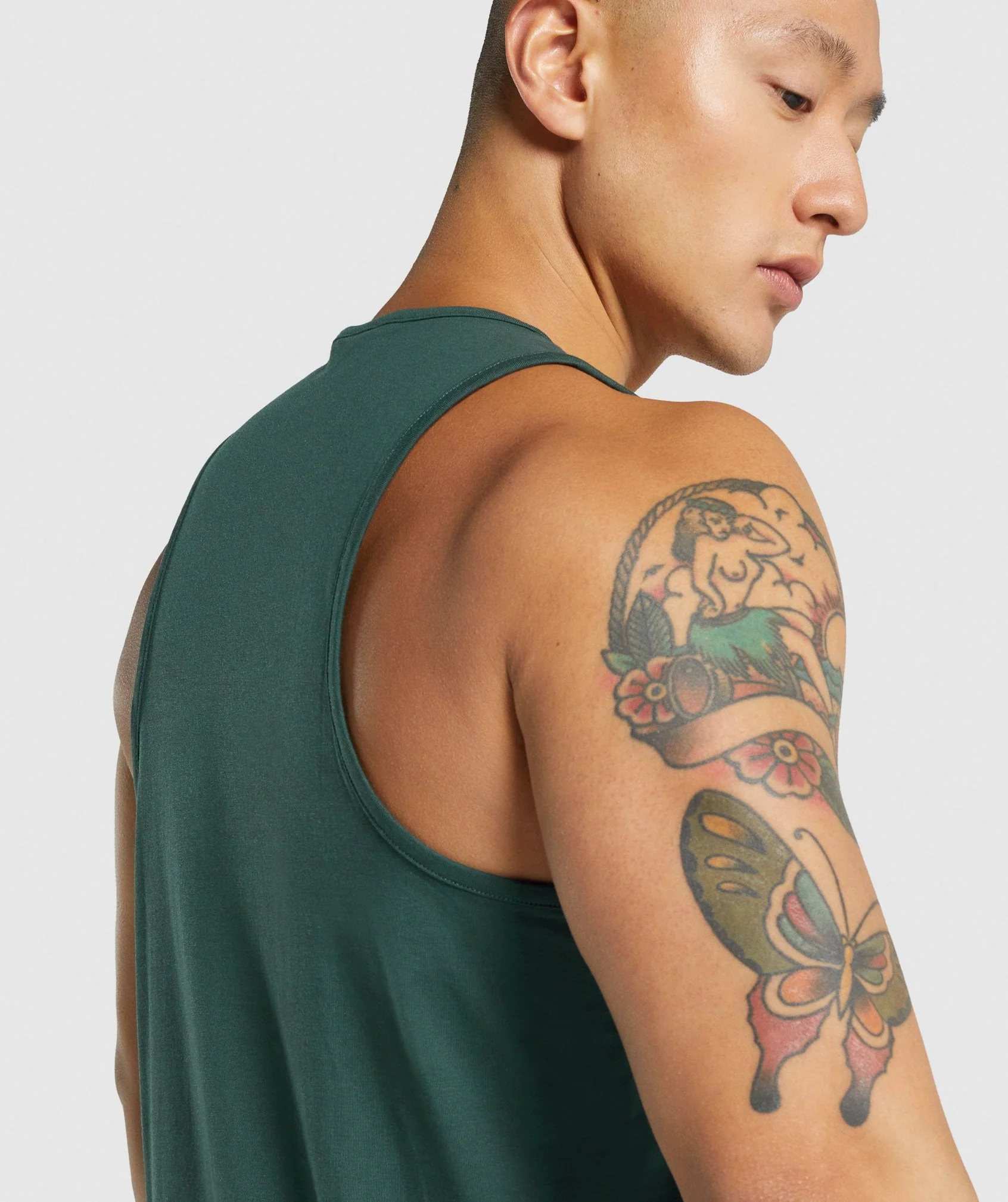 Gymshark Critical 2.0 Tank - Dark Green - Image 5