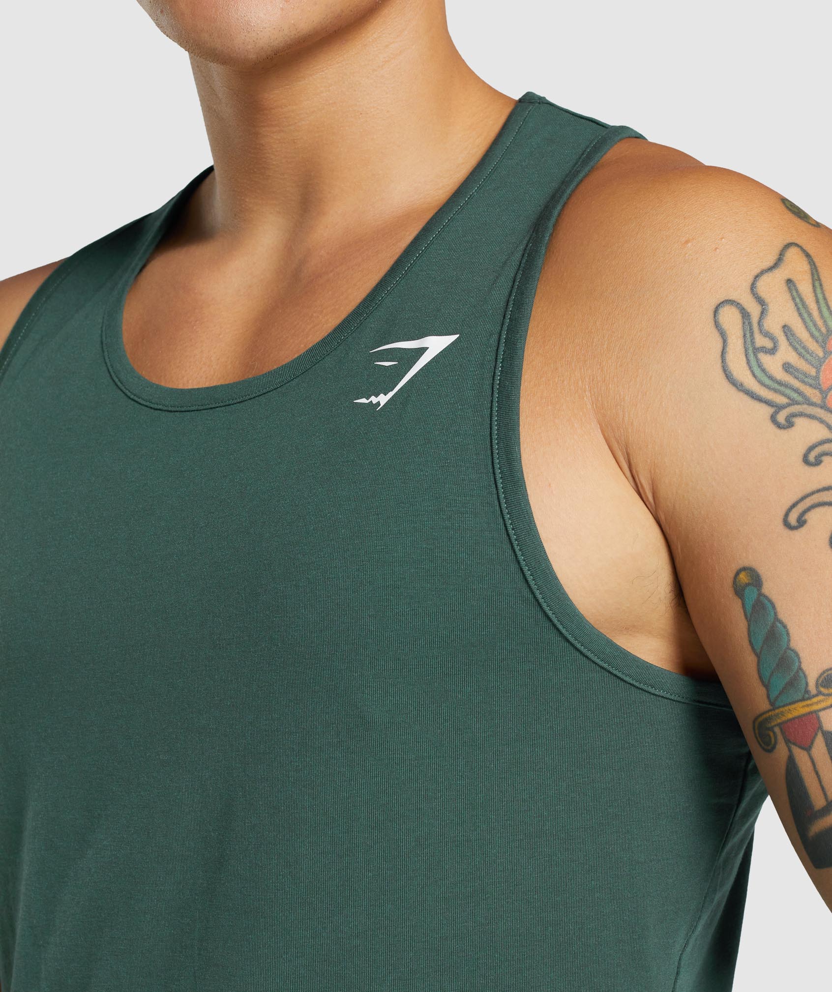 Gymshark Critical 2.0 Tank - Dark Green - Image 6