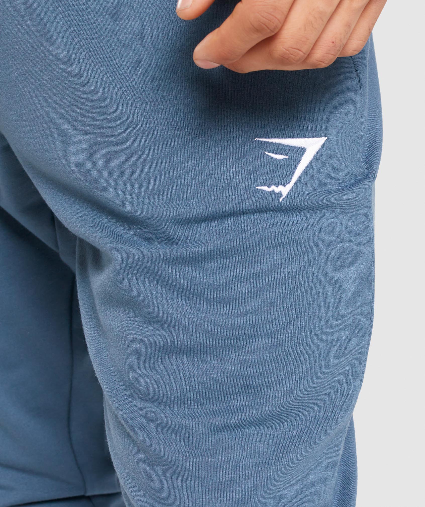 Gymshark Critical Zip Joggers - Teal - Image 6