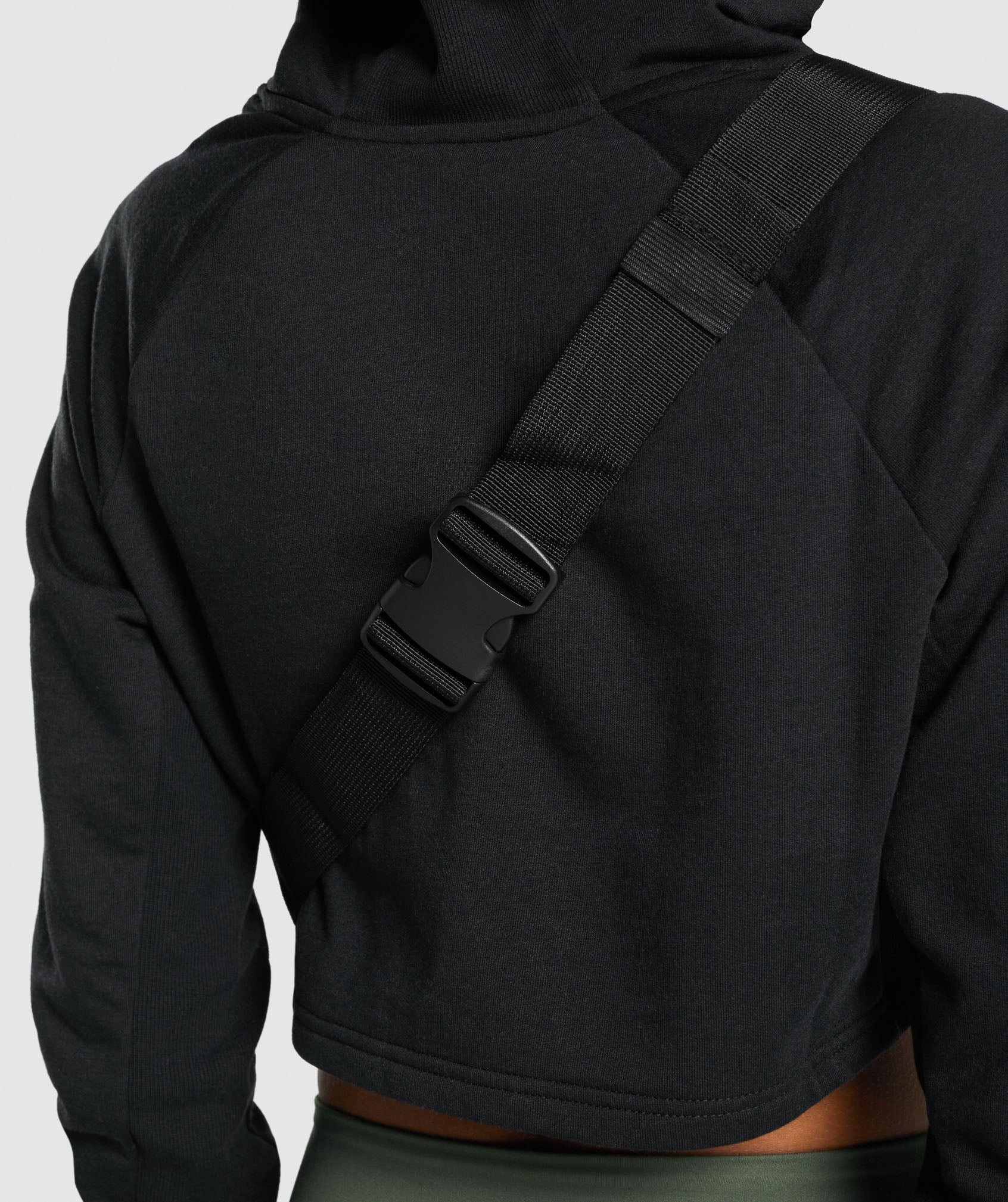 Gymshark Cross Body Bag - Black/White - Image 5