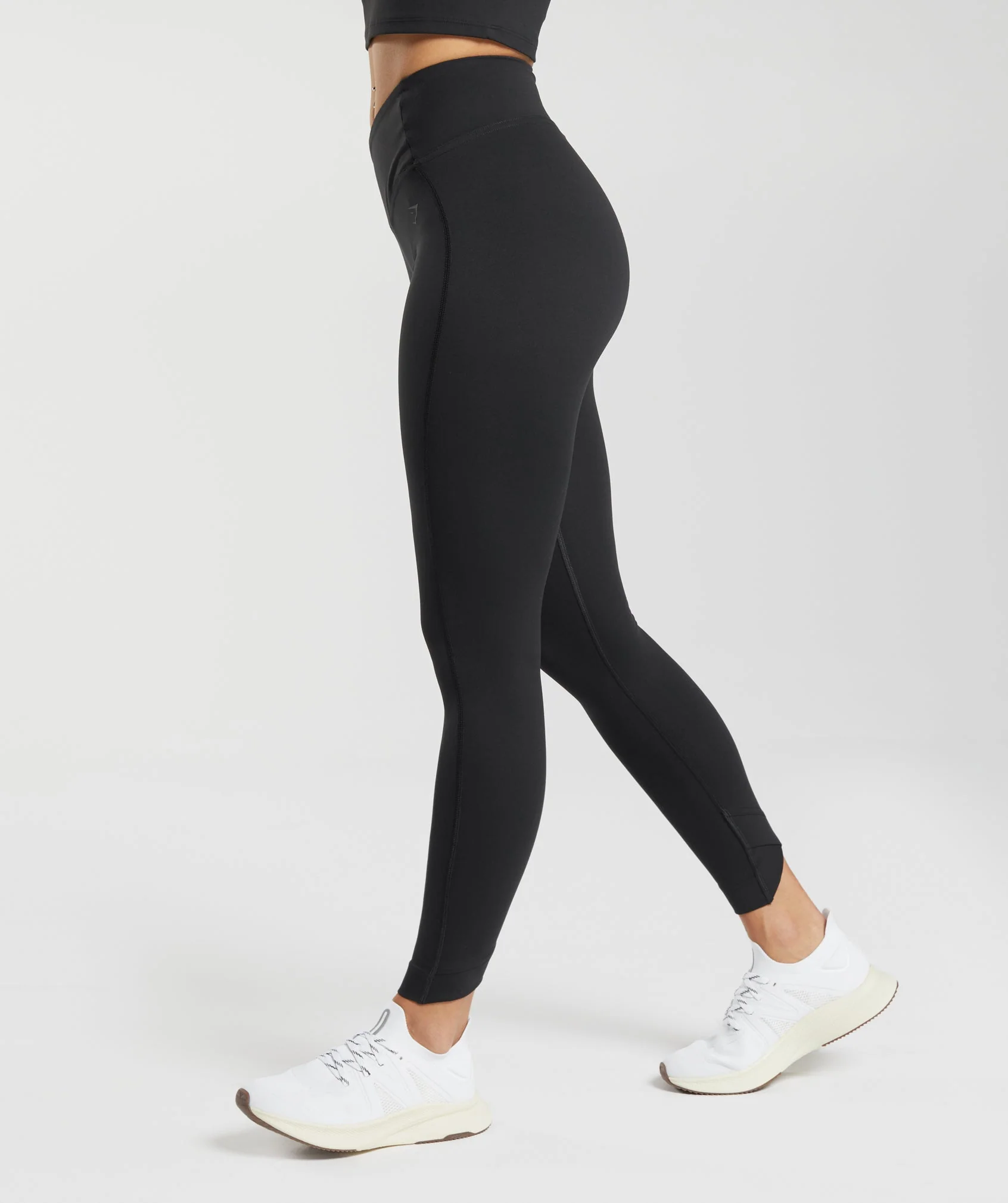 Gymshark Crossover Leggings - Black - Image 3