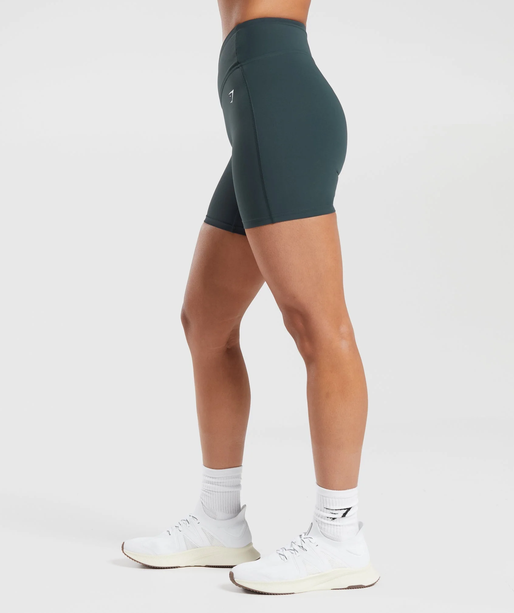Gymshark Crossover Shorts - Darkest Teal - Image 3