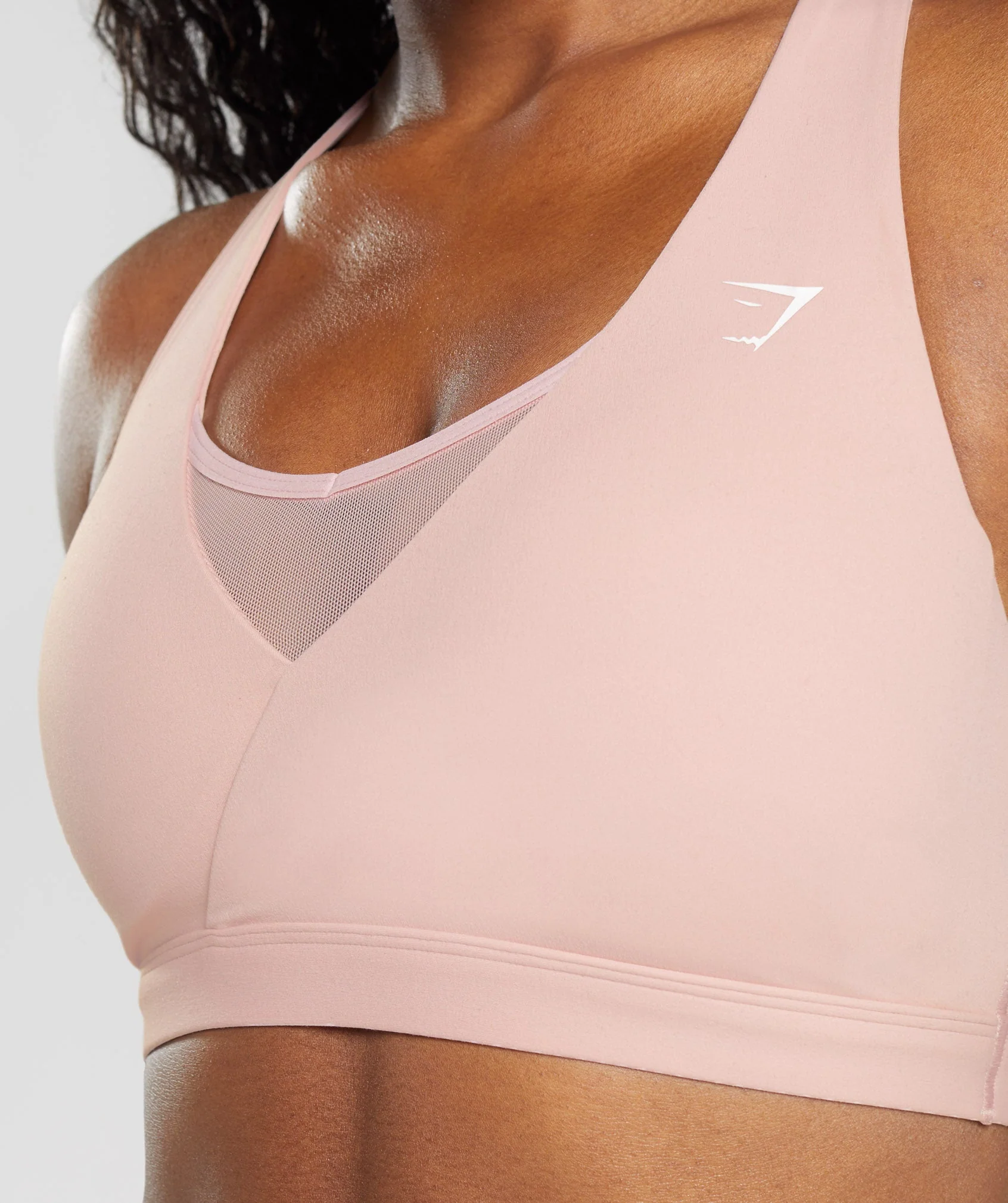 Gymshark Crossover Sports Bra - Scandi Pink - Image 5