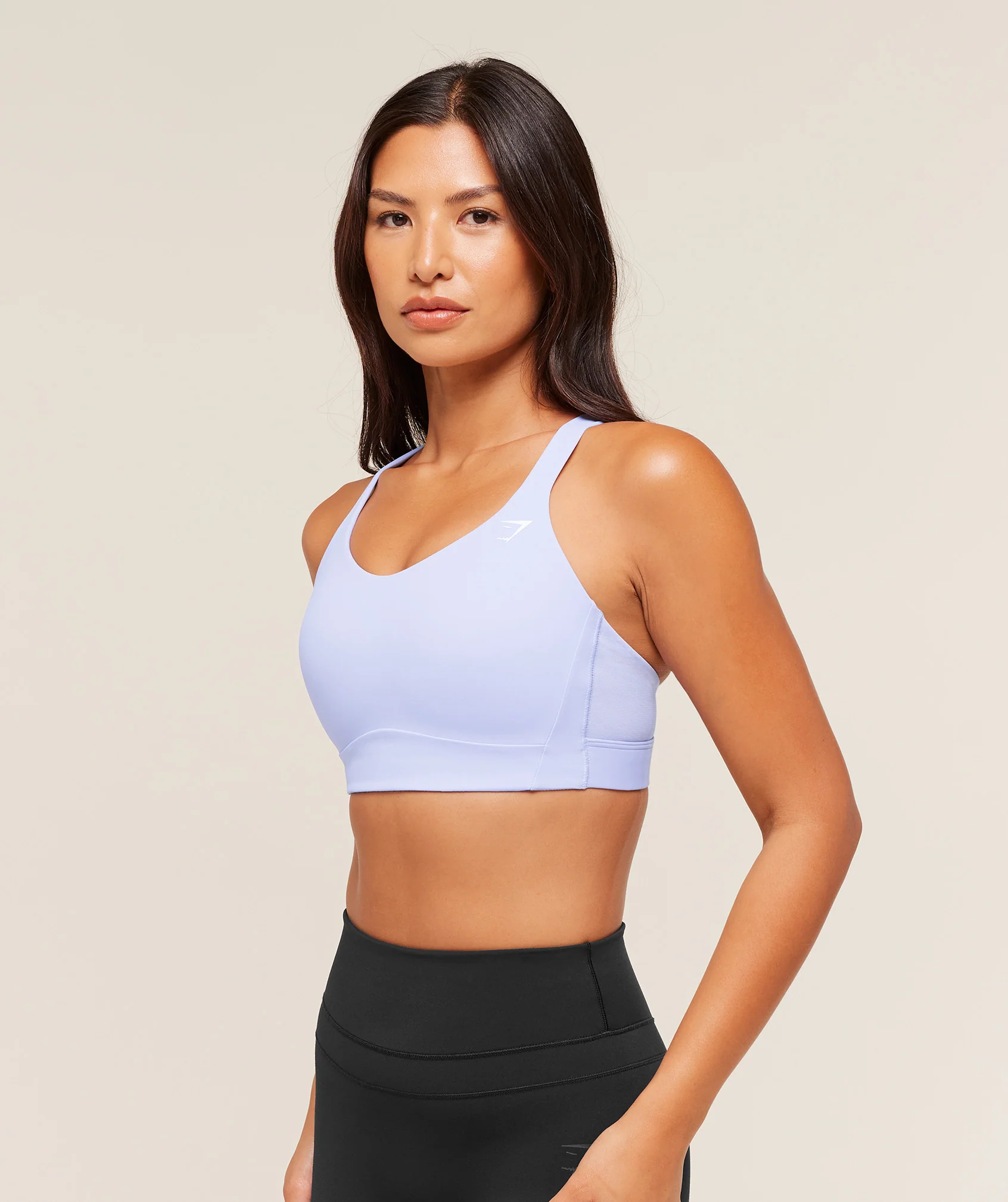 Gymshark Crossover Strap High Support Sports Bra - Peri Blue - Image 3