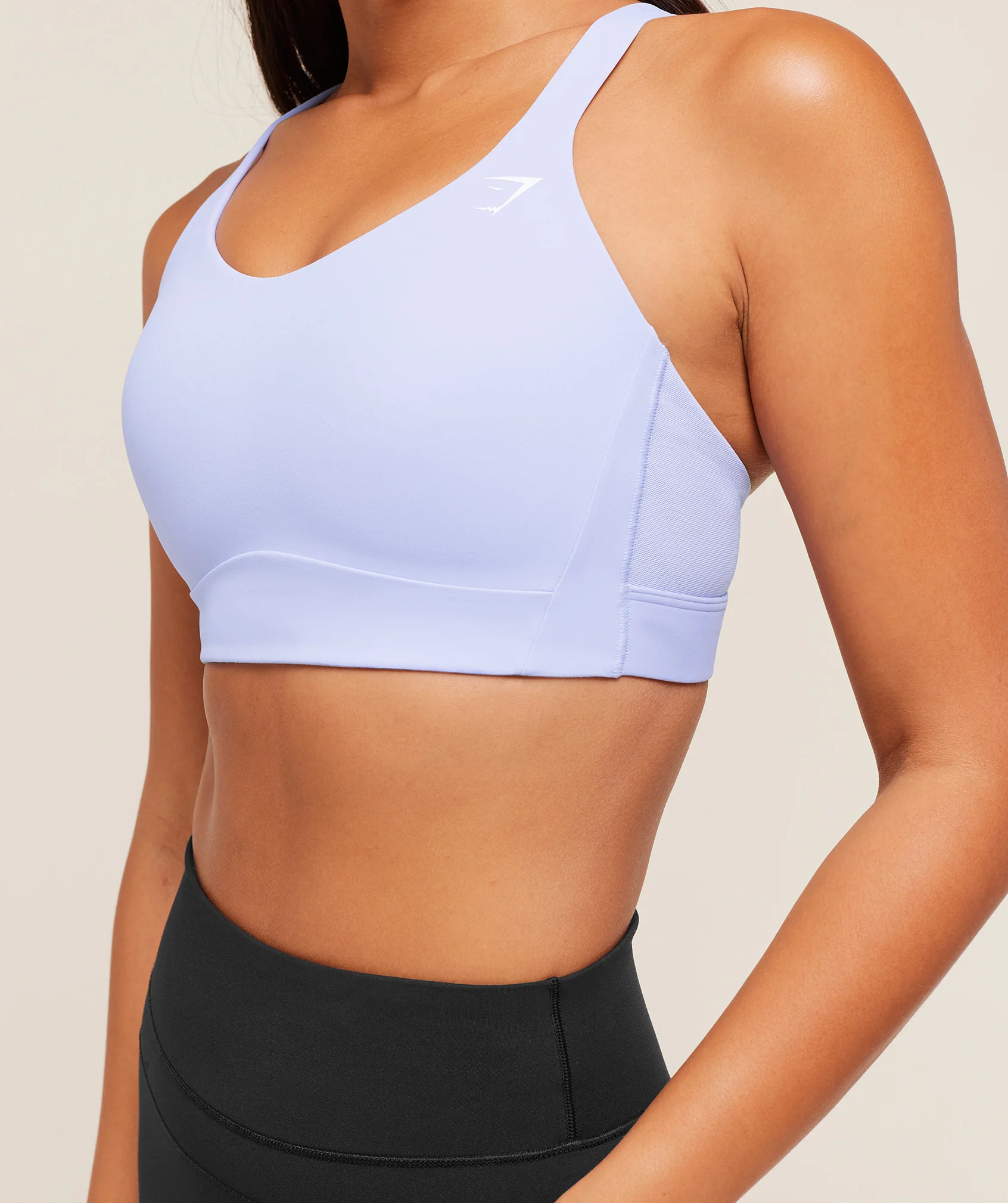 Gymshark Crossover Strap High Support Sports Bra - Peri Blue - Image 6