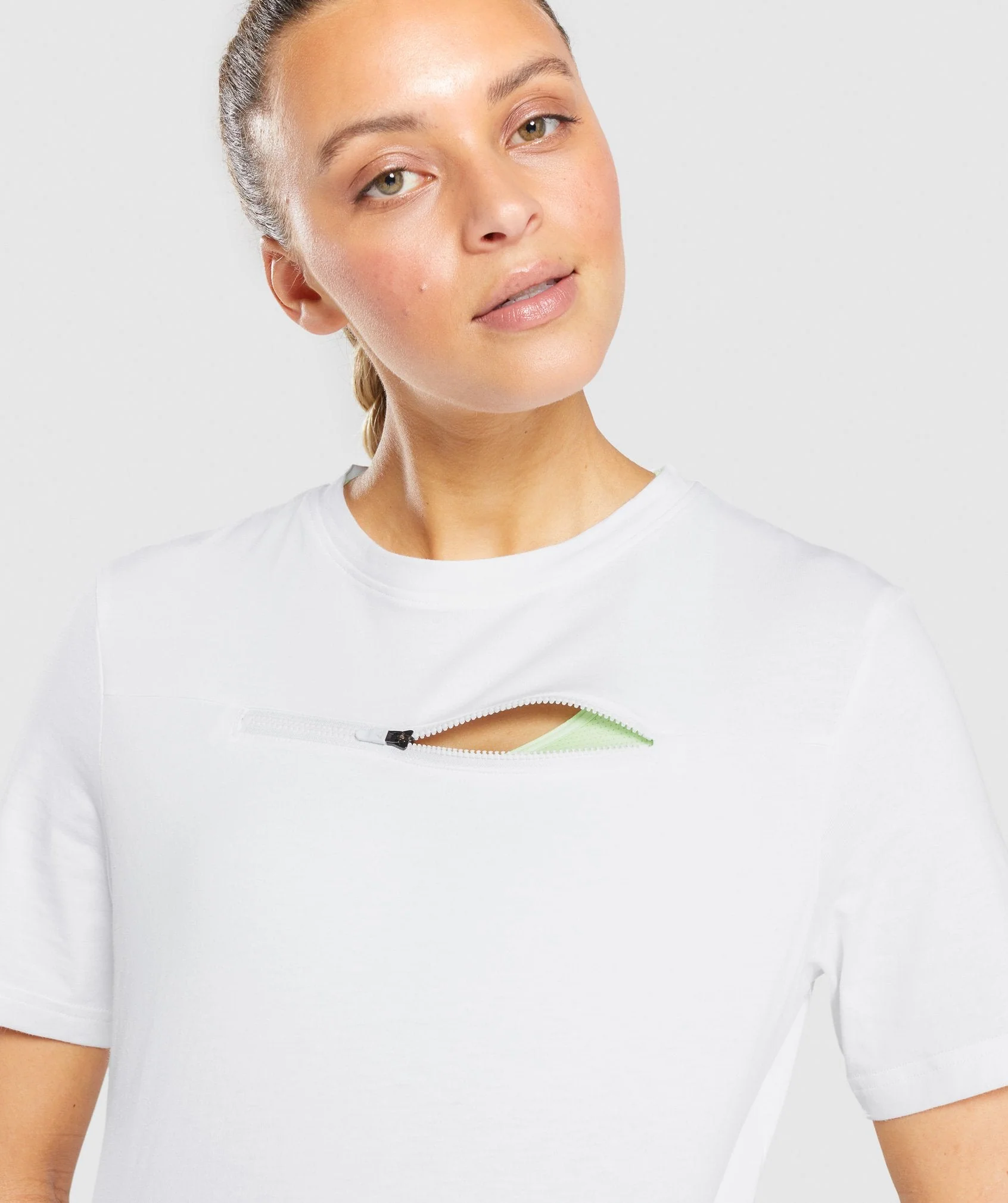 Gymshark CTY T-Shirt - White - Image 5