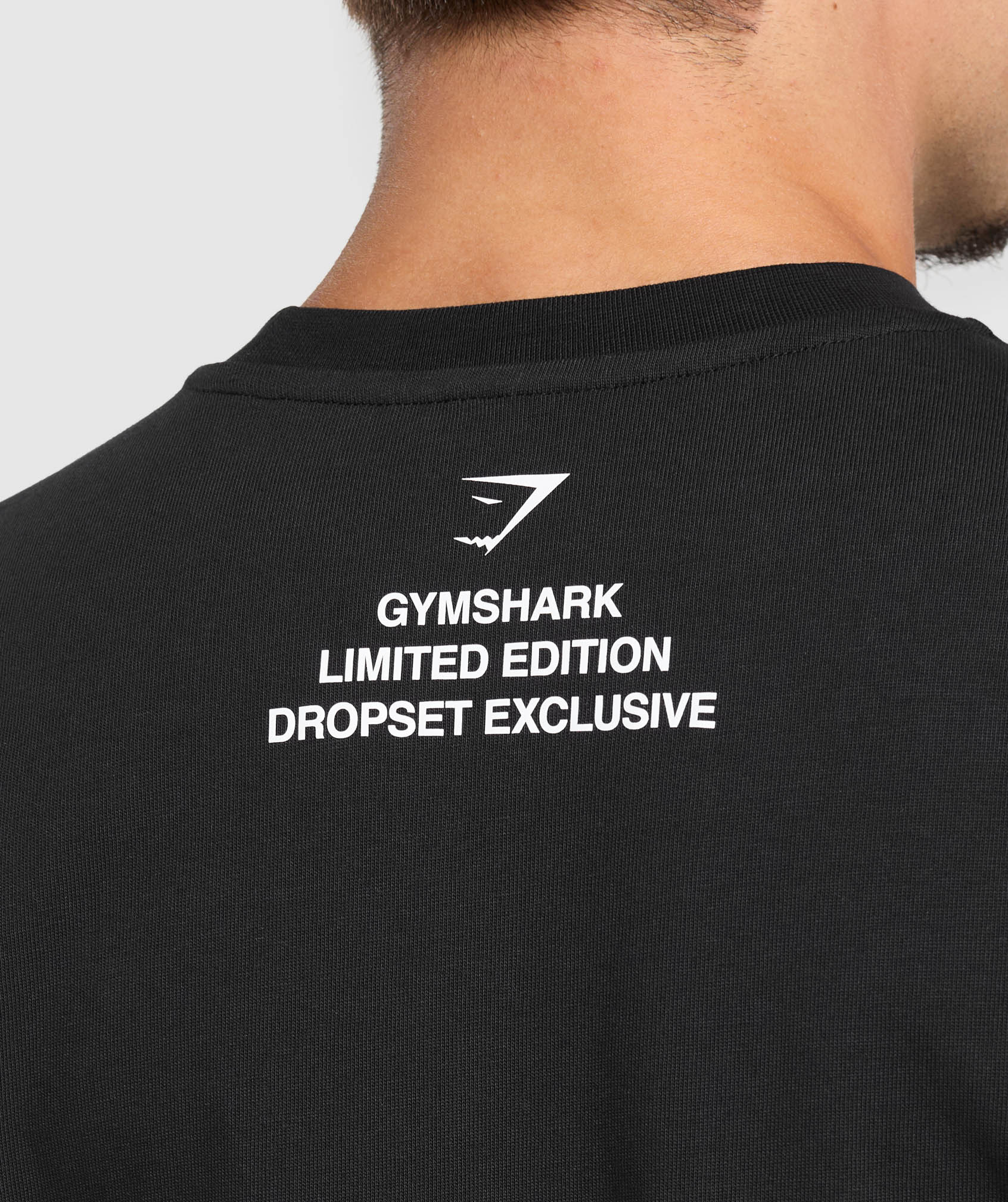 Gymshark David Bootleg Graphic T-Shirt - Black - Image 5