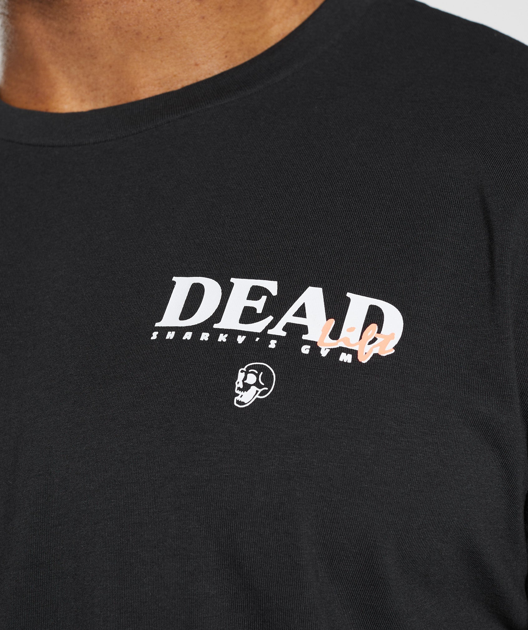 Gymshark Dead Lift T-Shirt - Black - Image 3