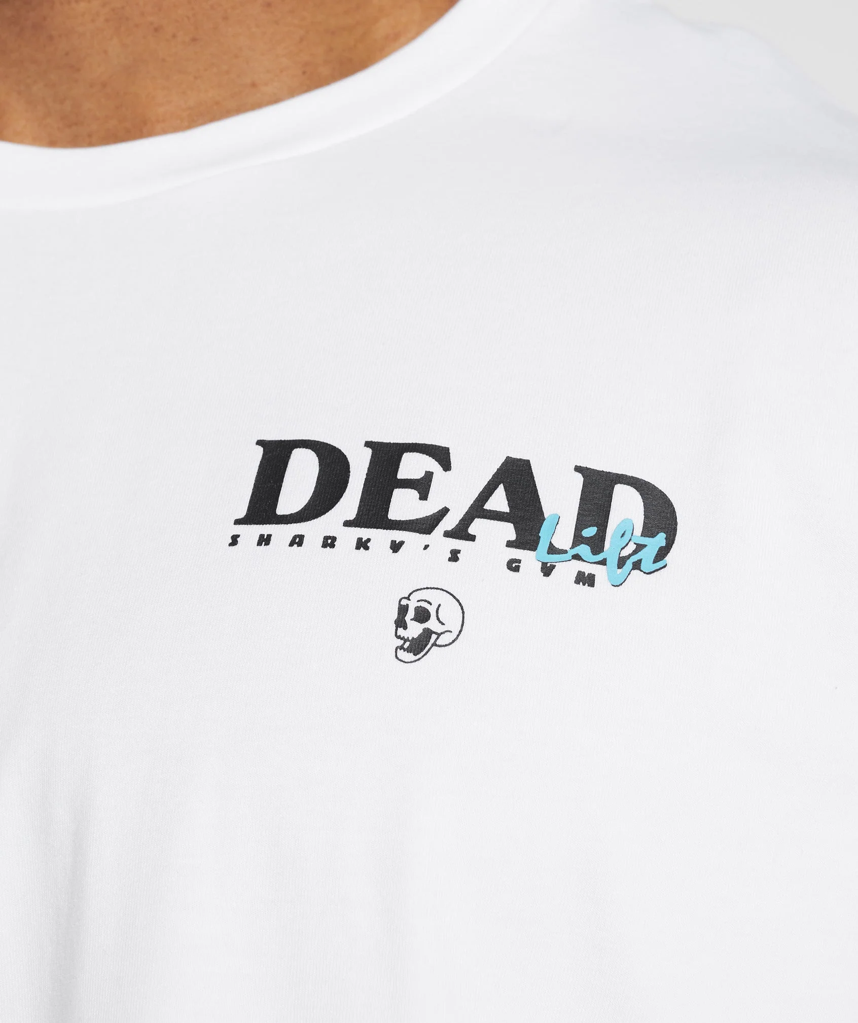Gymshark Dead Lift T-Shirt - White - Image 3