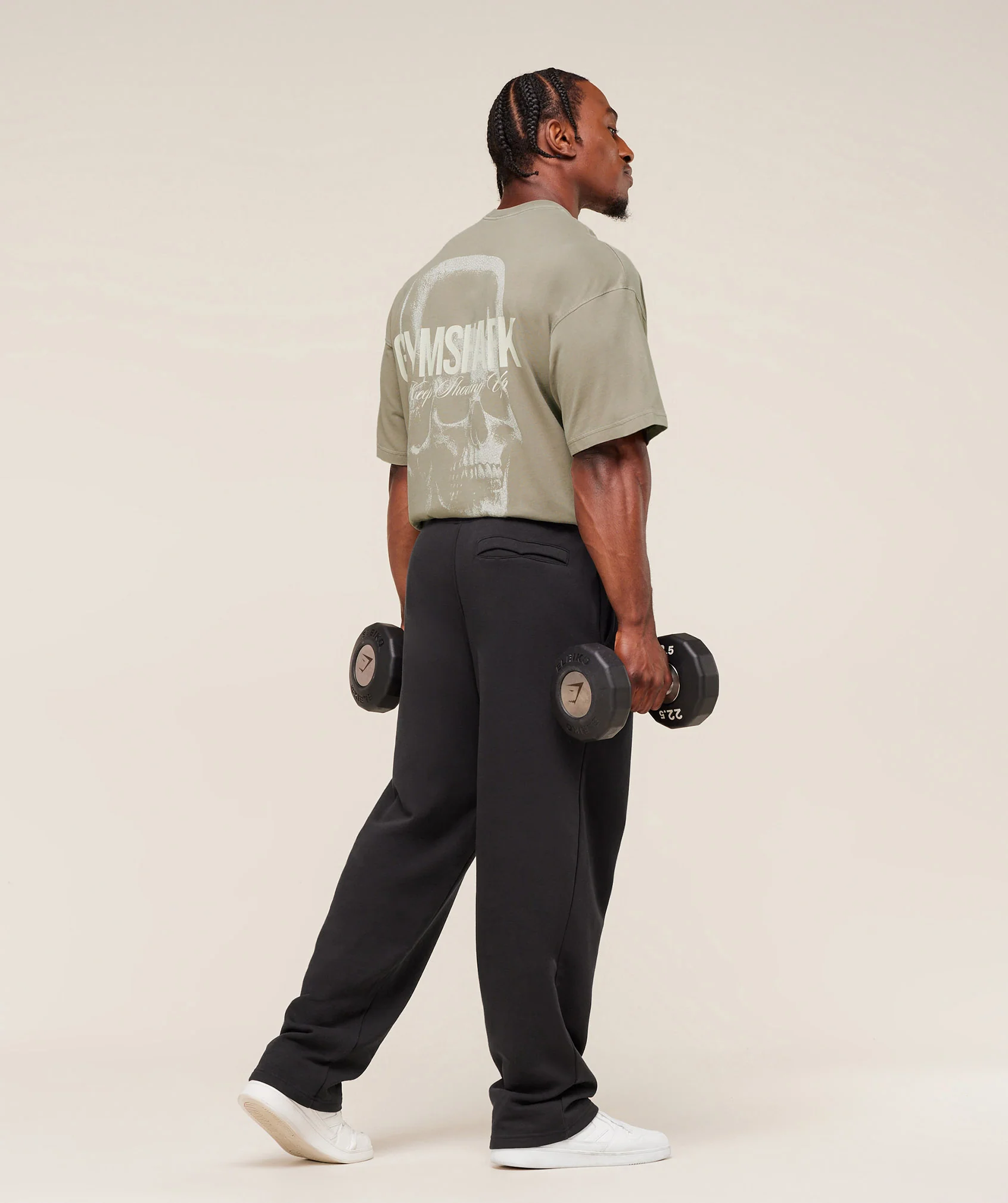 Gymshark Deadweight T-Shirt - Linen Brown - Image 4