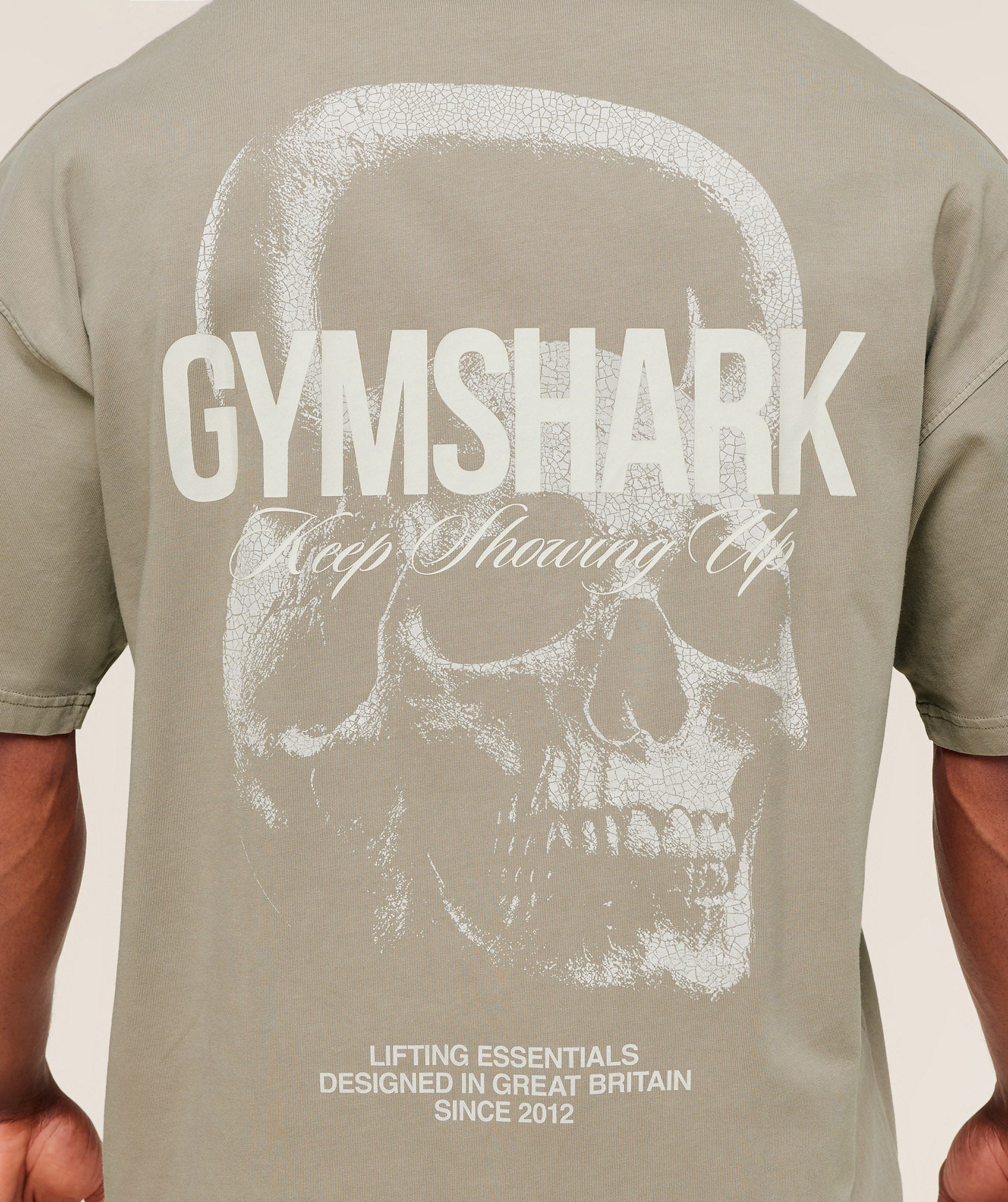 Gymshark Deadweight T-Shirt - Linen Brown - Image 5