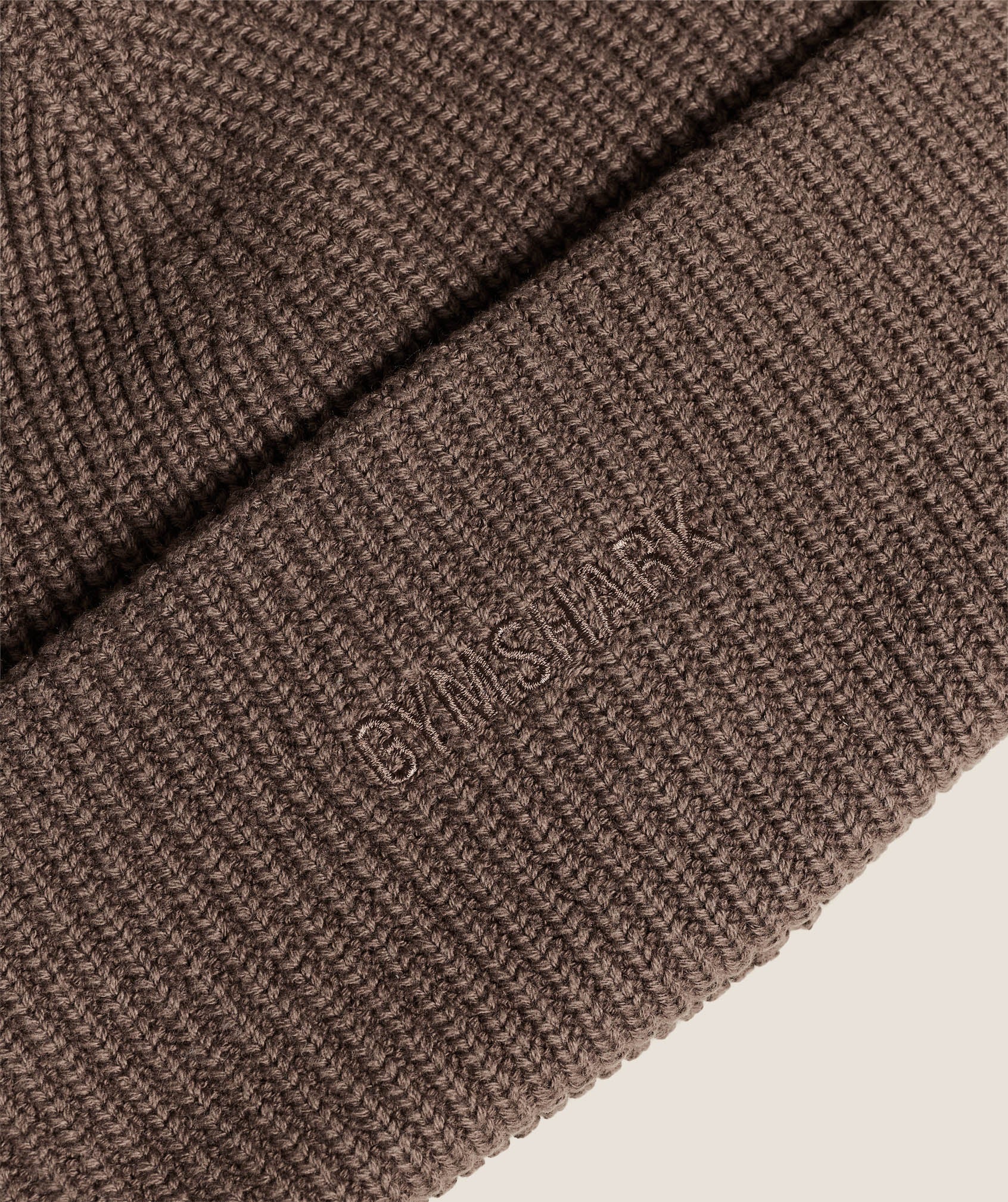 Gymshark Deep Knit Beanie - Walnut Brown - Image 2
