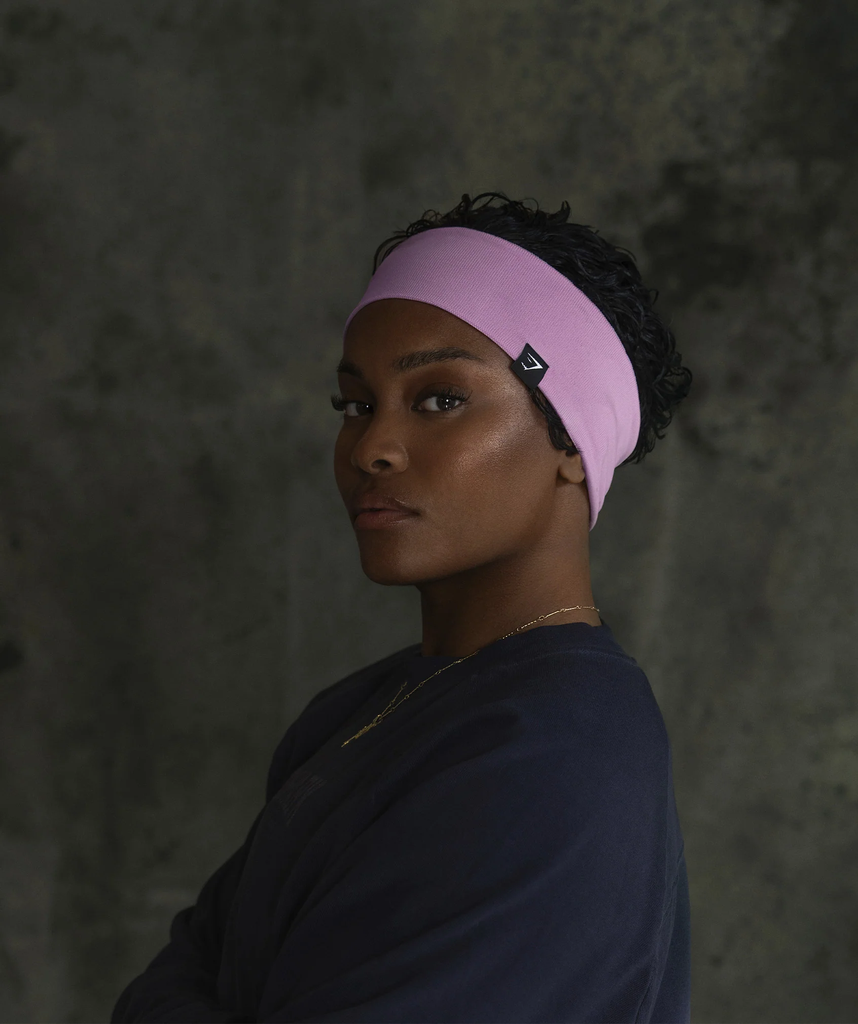 Gymshark Diffuse Single Layer Sweat Headband - Sour Pink - Image 3