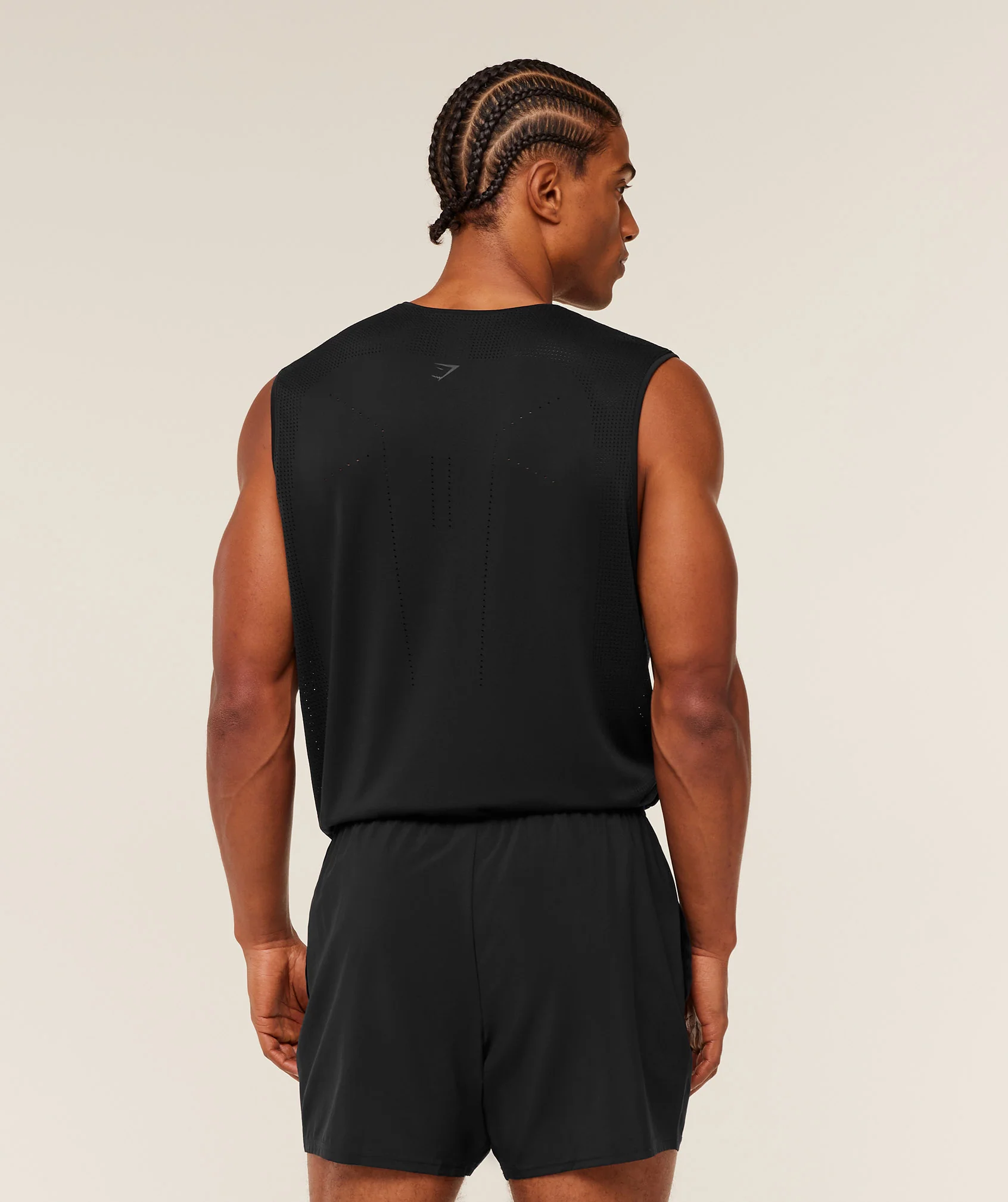 Gymshark Distance Seamless Tank - Black - Image 2