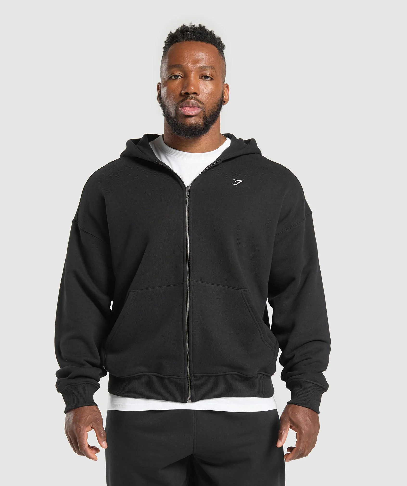 Gymshark Doberman Graphic Hoodie - Black - Image 2