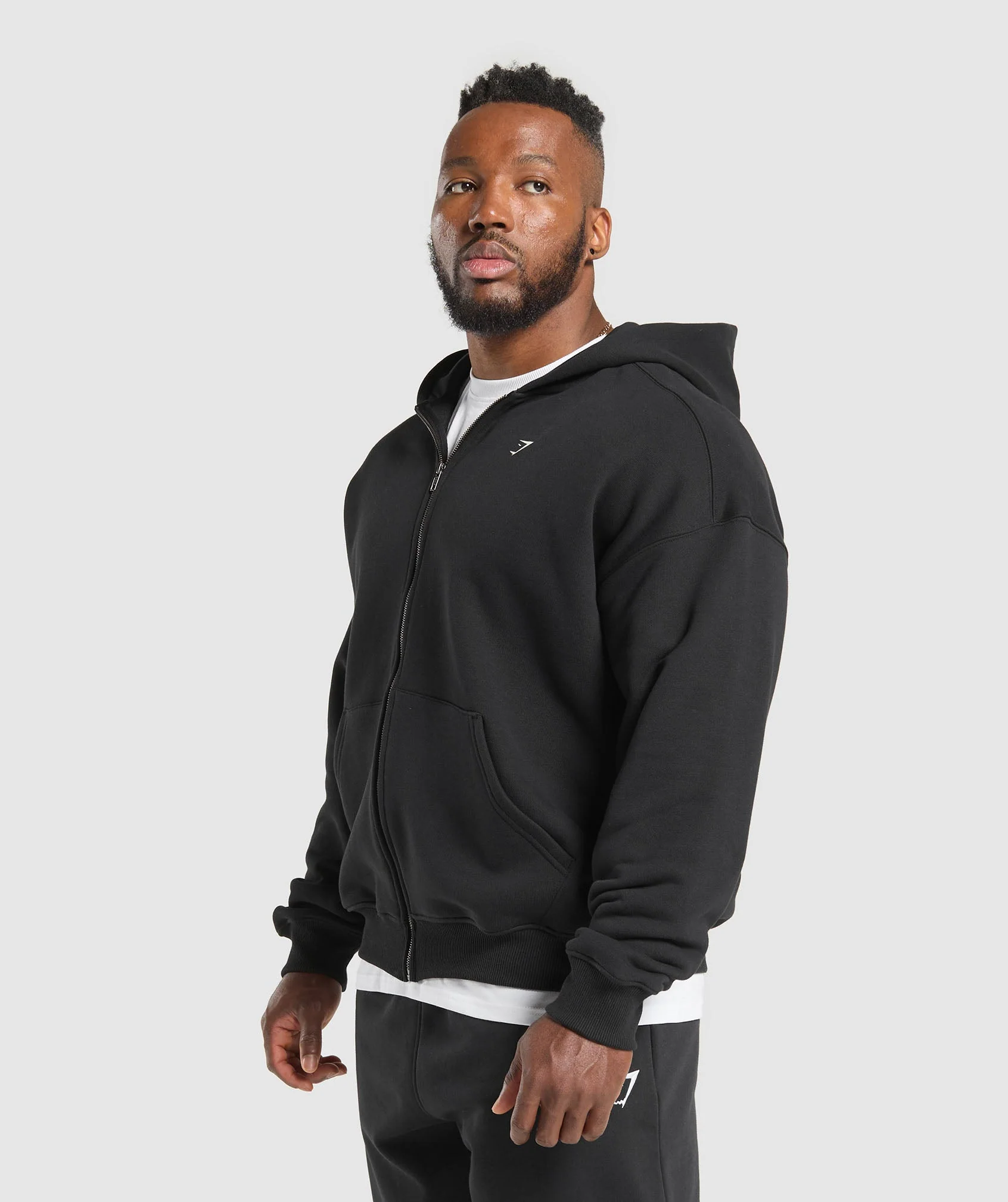 Gymshark Doberman Graphic Hoodie - Black - Image 5