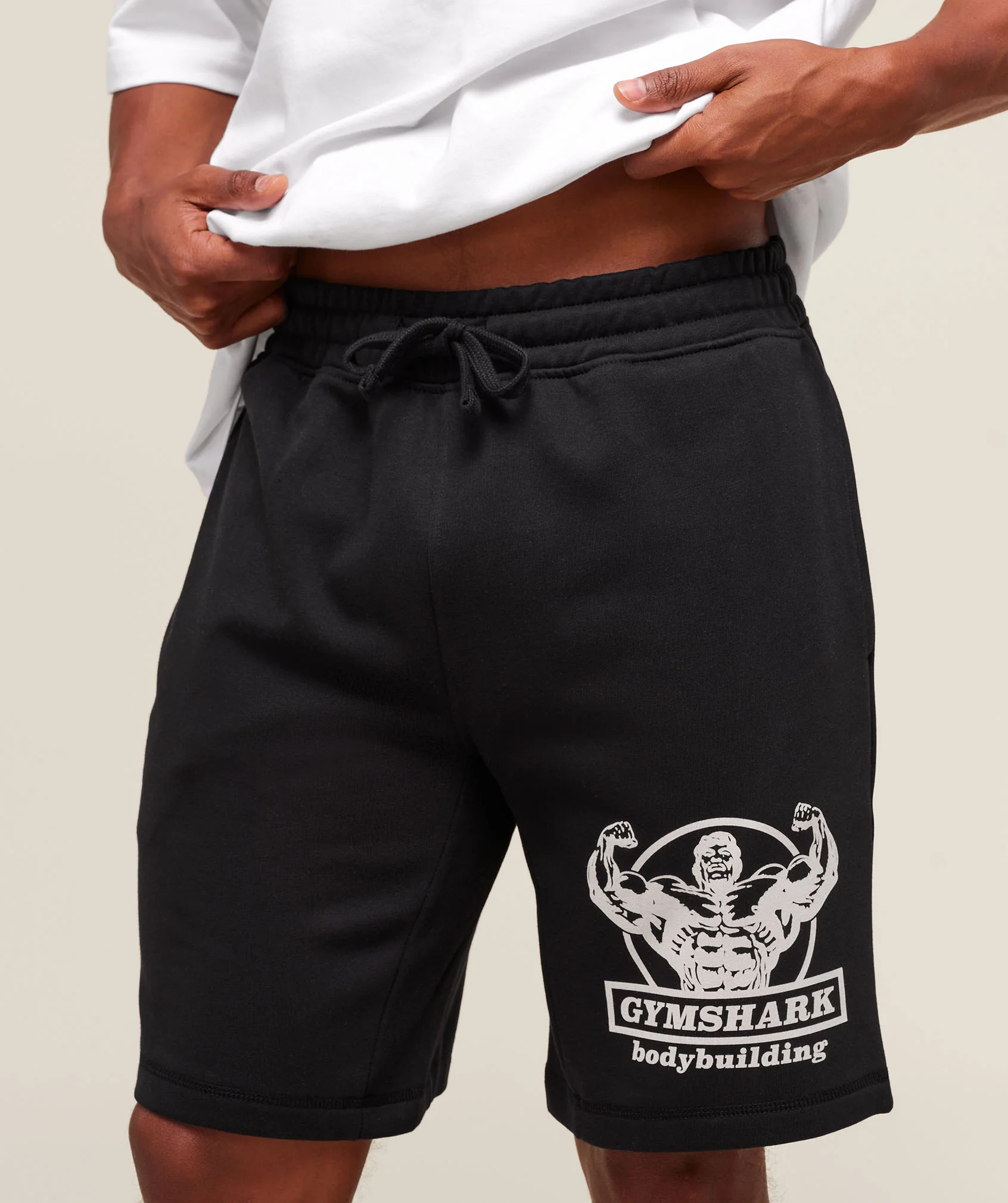 Gymshark Double Bicep 9" Shorts - Black - Image 4
