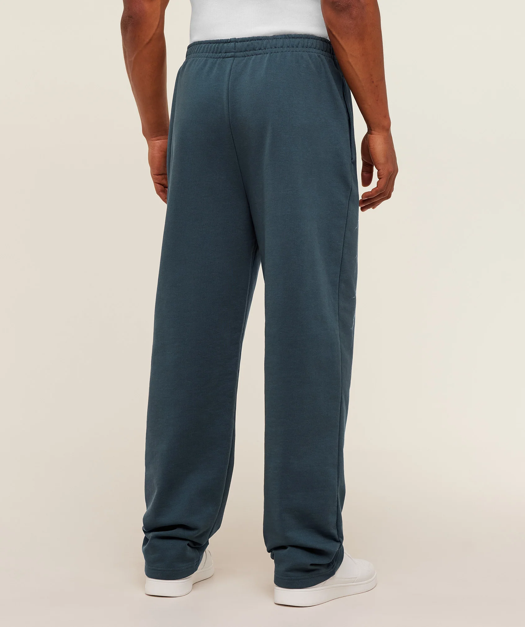 Gymshark Eagle Band Style Graphic Straight Leg Pants - GS Stealth Blue - Image 3