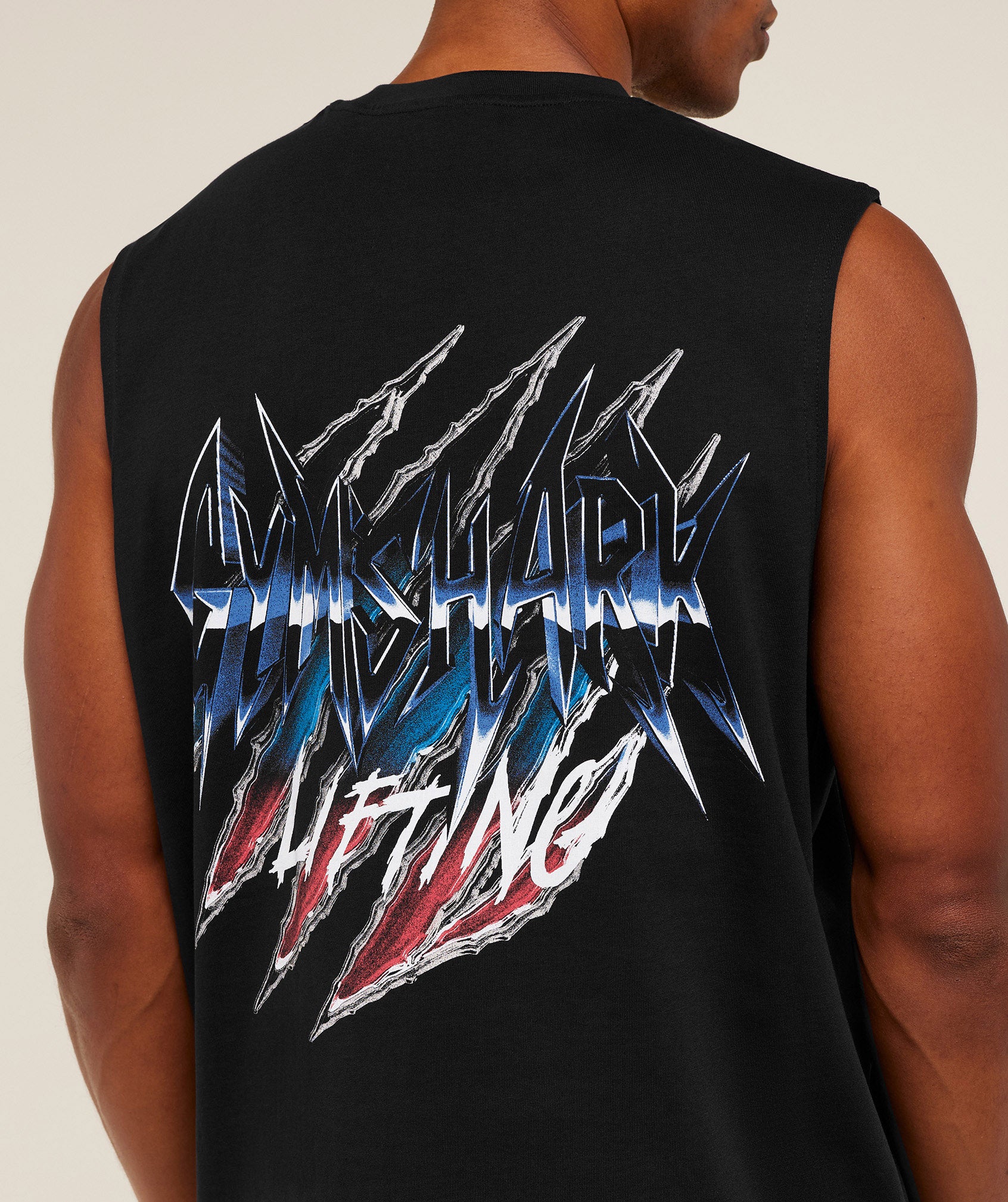 Gymshark Eagle Band Style Graphic Tank - GS Black - Image 5