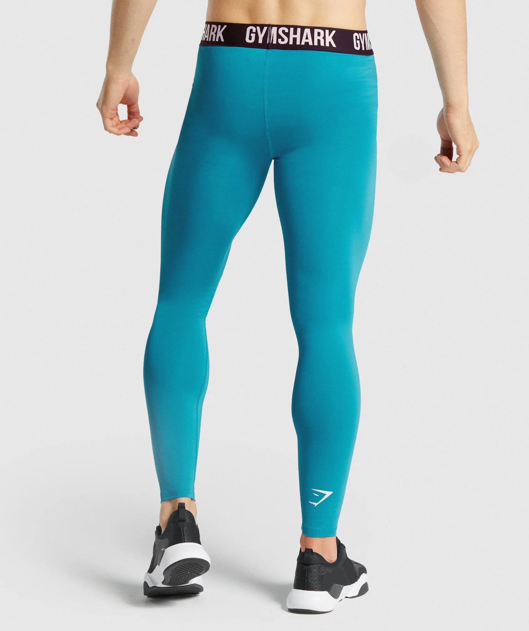 Gymshark Element Baselayer Leggings - Blue - Image 2