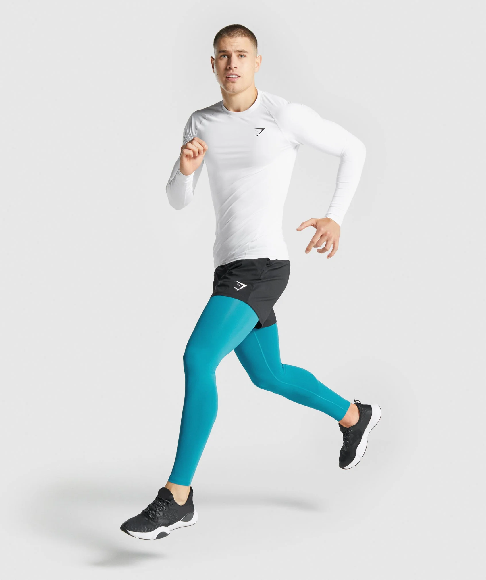 Gymshark Element Baselayer Leggings - Blue - Image 5