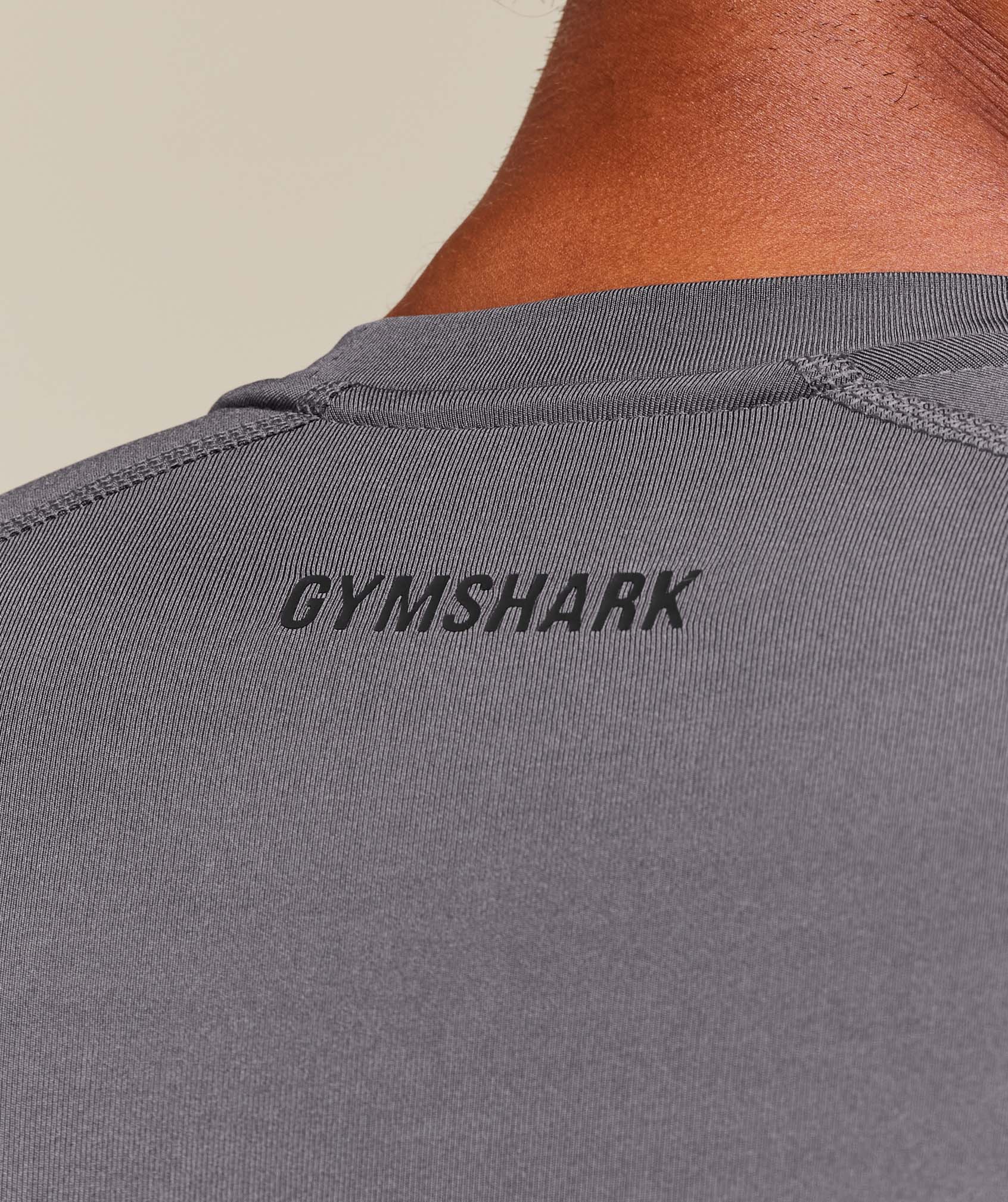 Gymshark Element Baselayer Long Sleeve T-Shirt - Dark Grey - Image 6