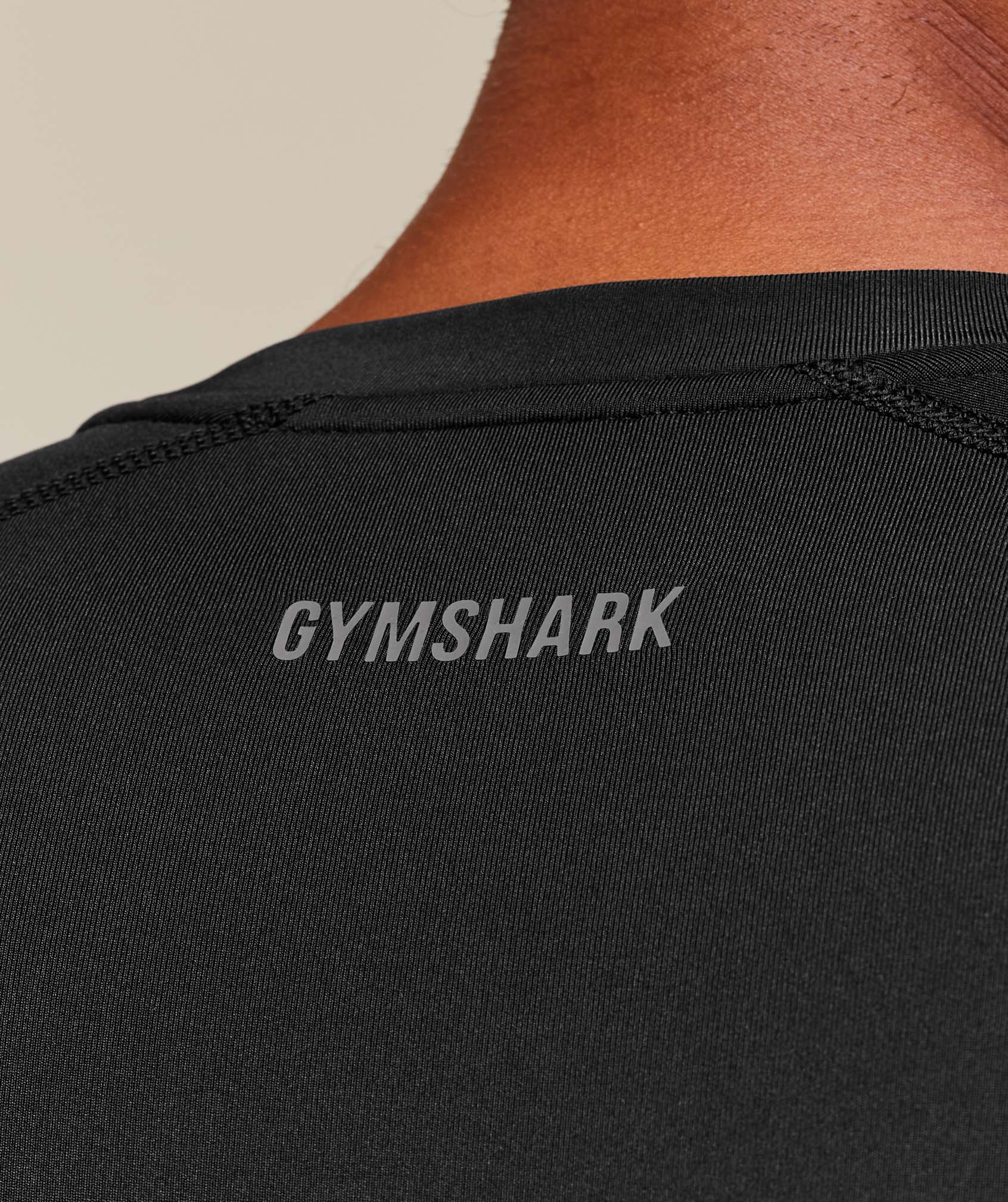 Gymshark Element Baselayer Long Sleeve T-Shirt - Black - Image 6