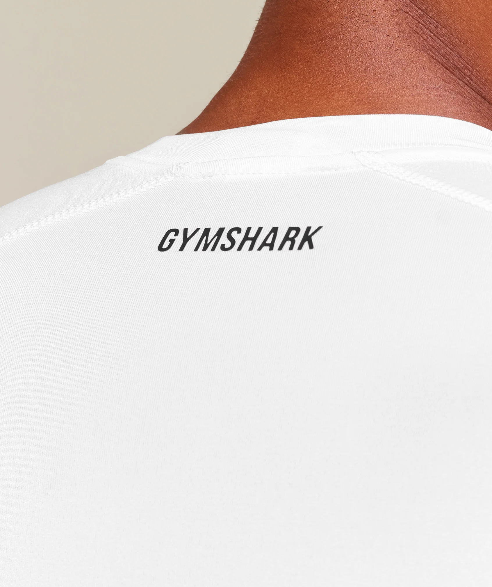 Gymshark Element Baselayer Long Sleeve T-Shirt - White - Image 6