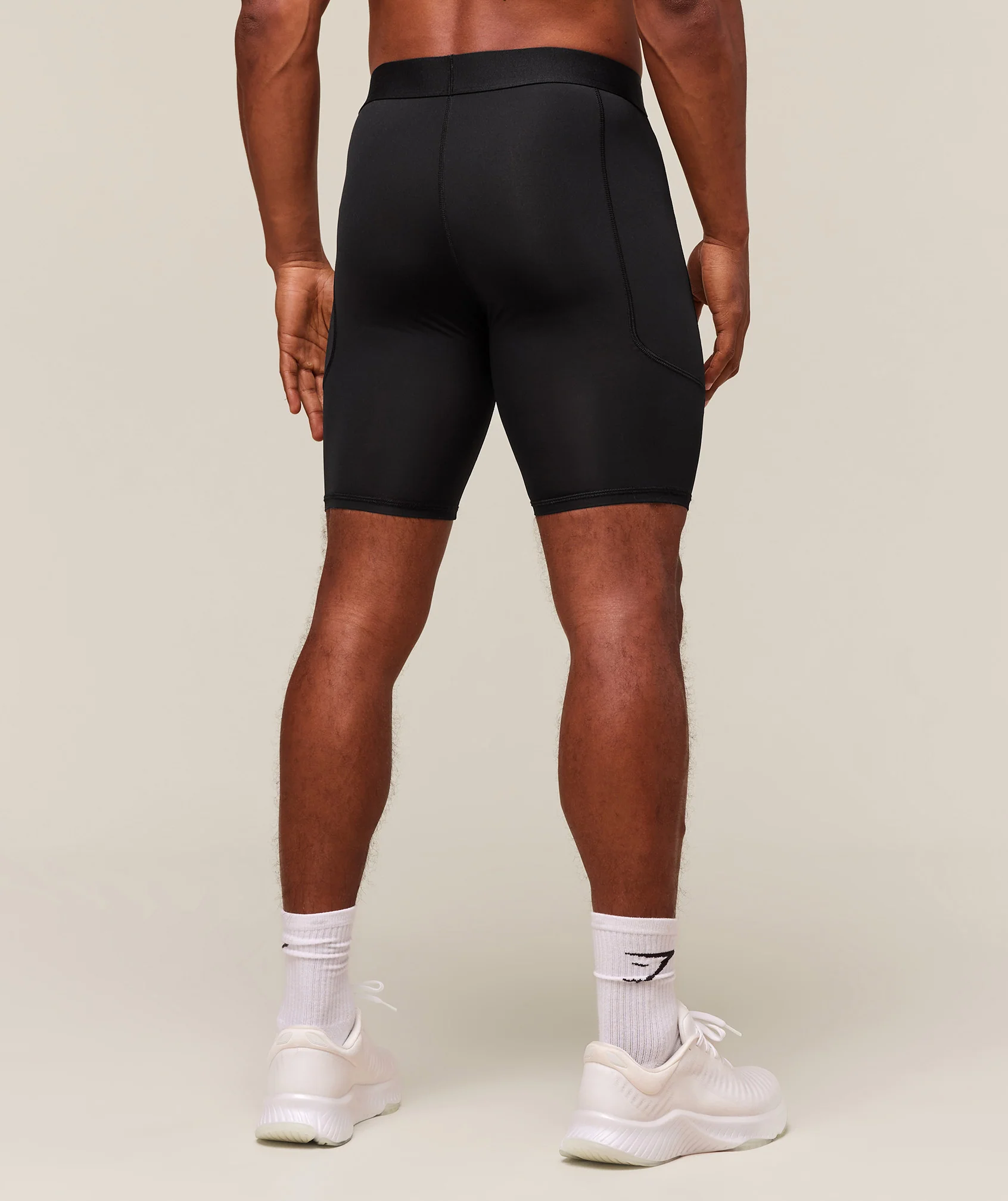 Gymshark Element Baselayer Half Tight - Black - Image 3