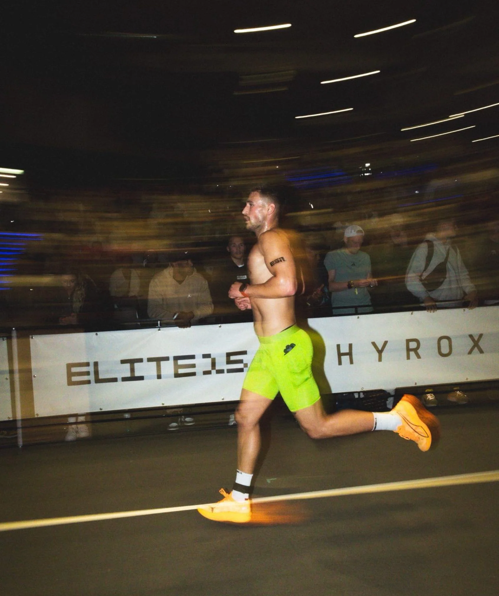 Gymshark Element Baselayer Half Tight - Zest Green - Image 3