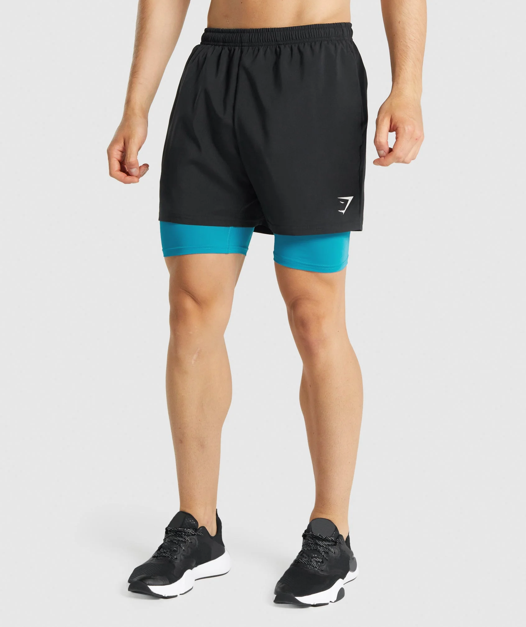 Gymshark Element Baselayer Shorts - Blue - Image 3