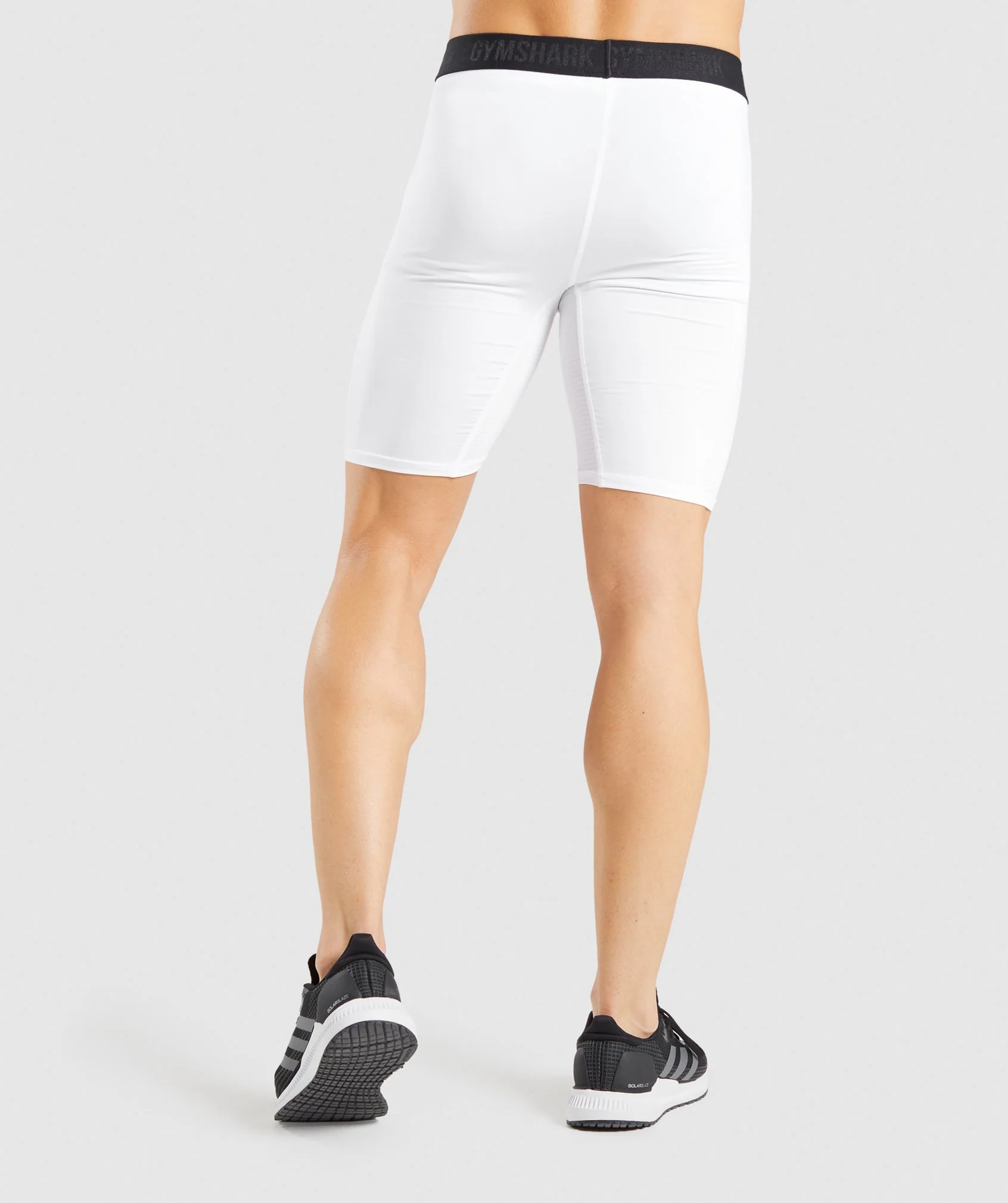 Gymshark Element Baselayer Shorts - White - Image 2