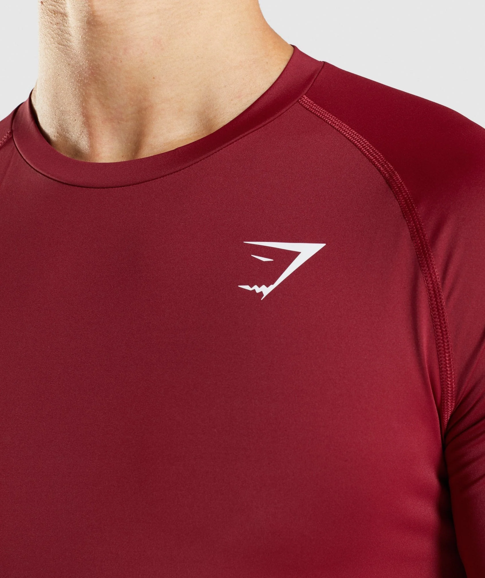 Gymshark Element Baselayer T-Shirt - Burgundy - Image 5