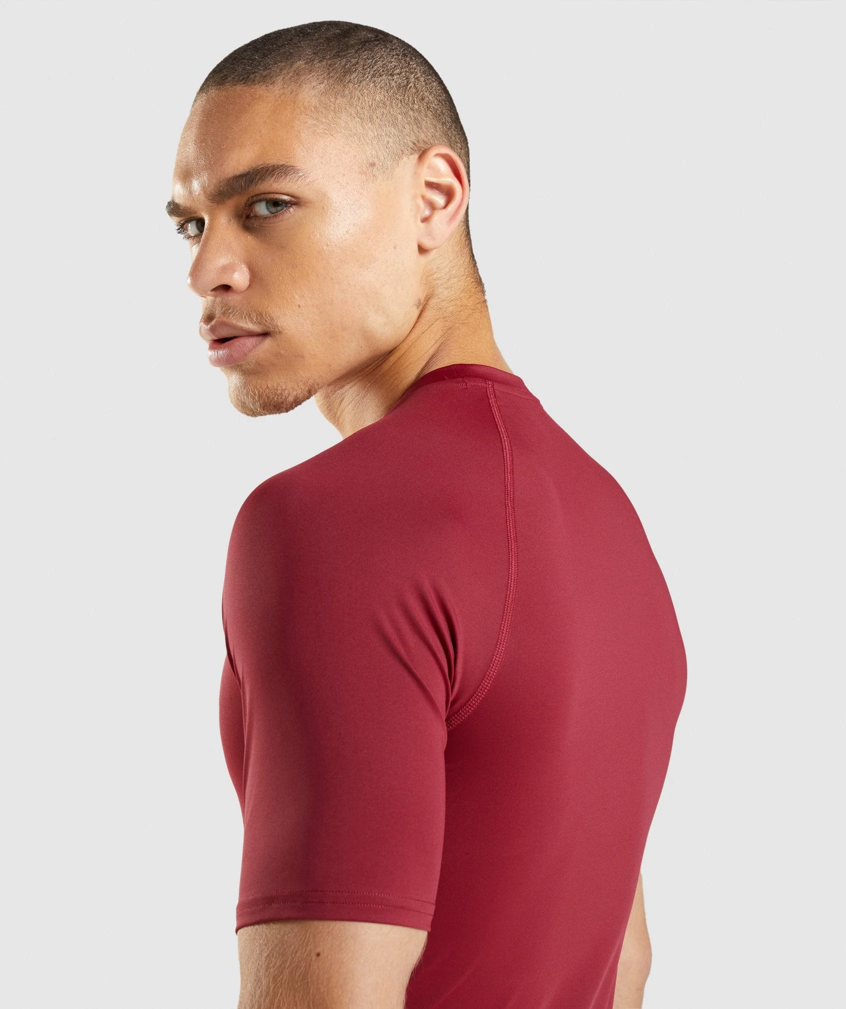 Gymshark Element Baselayer T-Shirt - Burgundy - Image 6