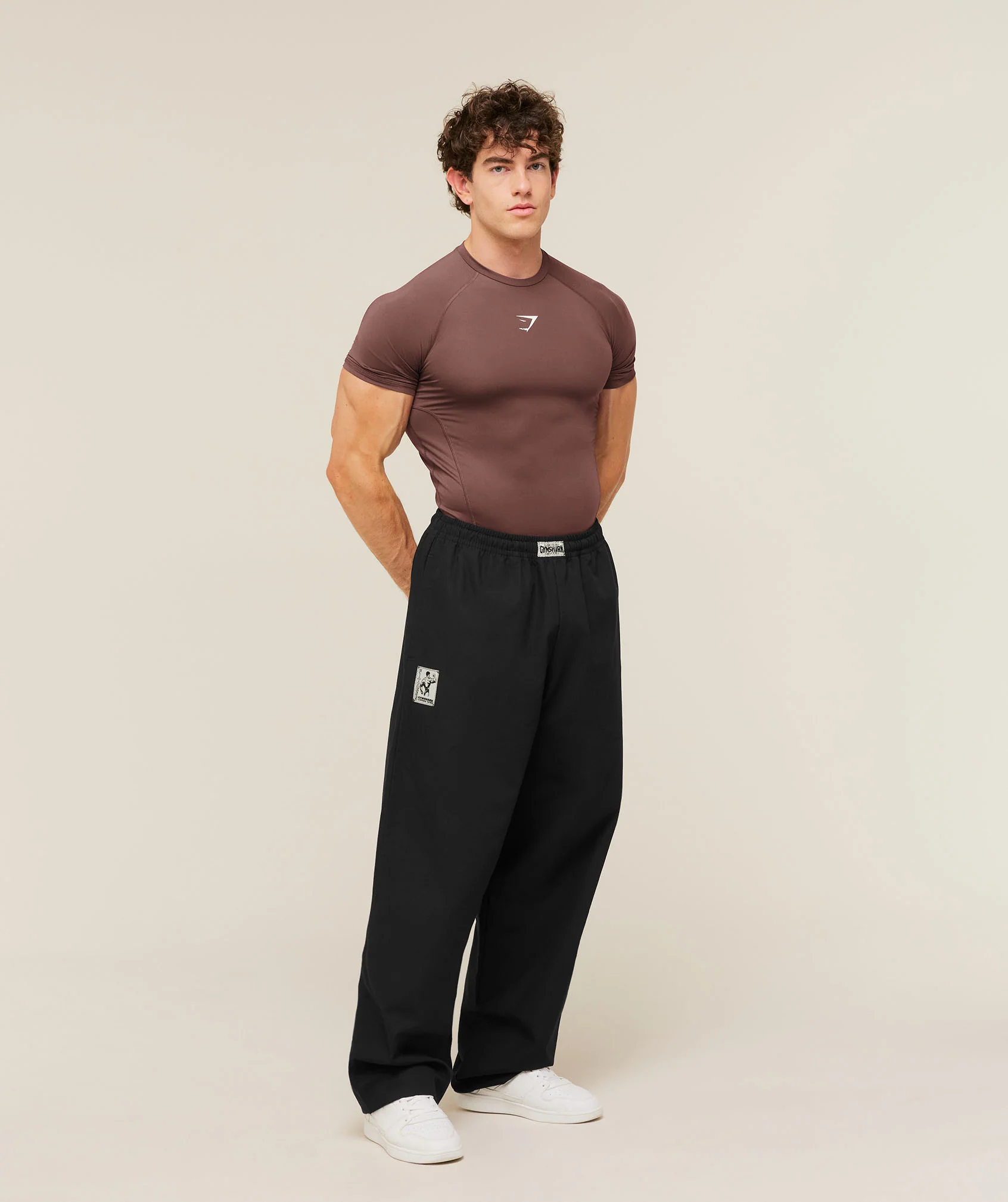 Gymshark Element Baselayer T-Shirt - Espresso Brown - Image 6
