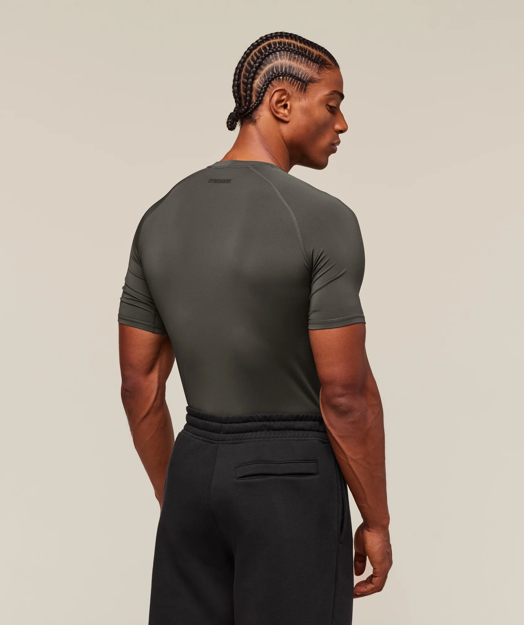 Gymshark Element Baselayer T-Shirt - Strength Green - Image 2