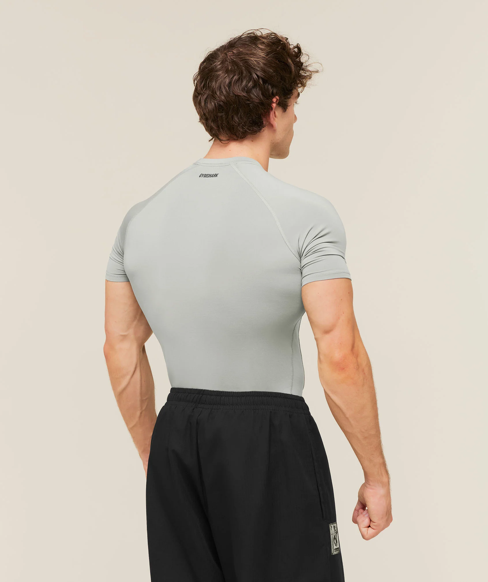 Gymshark Element Baselayer T-Shirt - Smokey Grey - Image 2