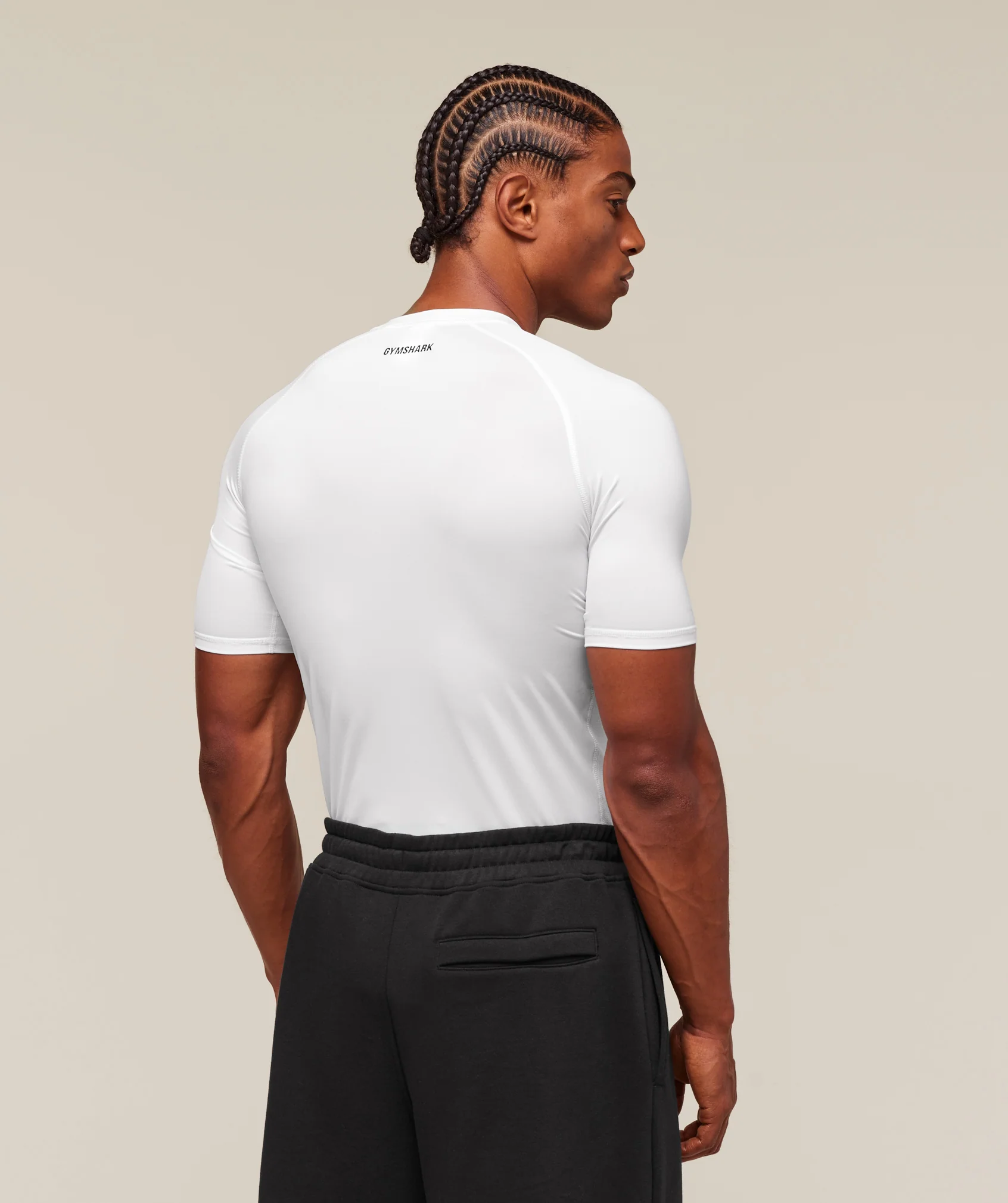 Gymshark Element Baselayer T-Shirt - White - Image 2