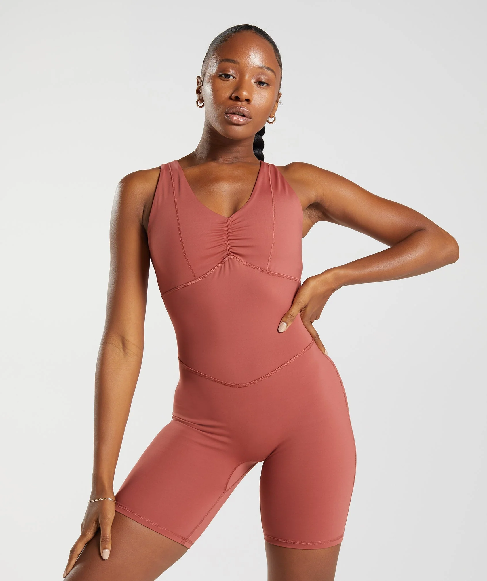 Gymshark Elevate All In One - Rose Brown - Image 2